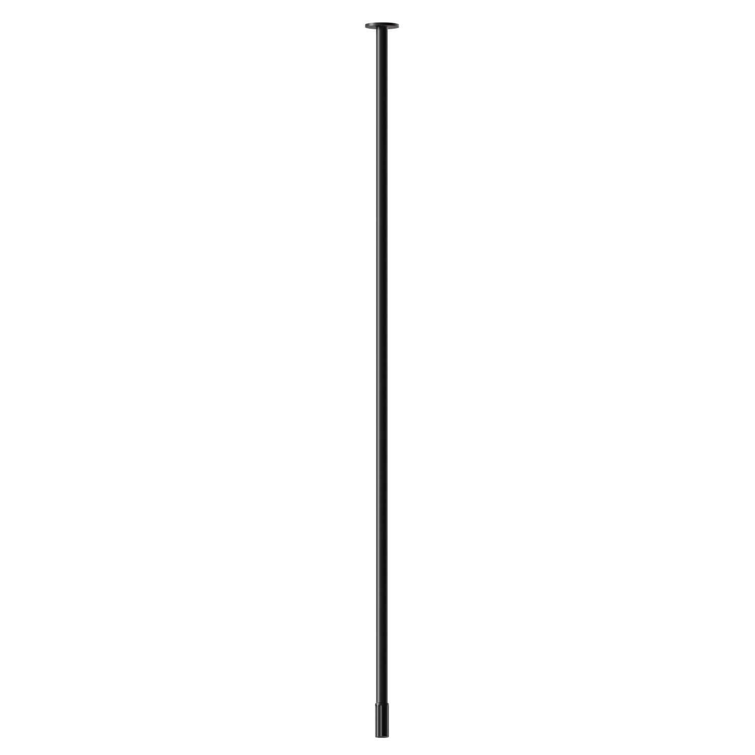 Ceiling spout for basin group with 1/2” connection - finish Matt Black