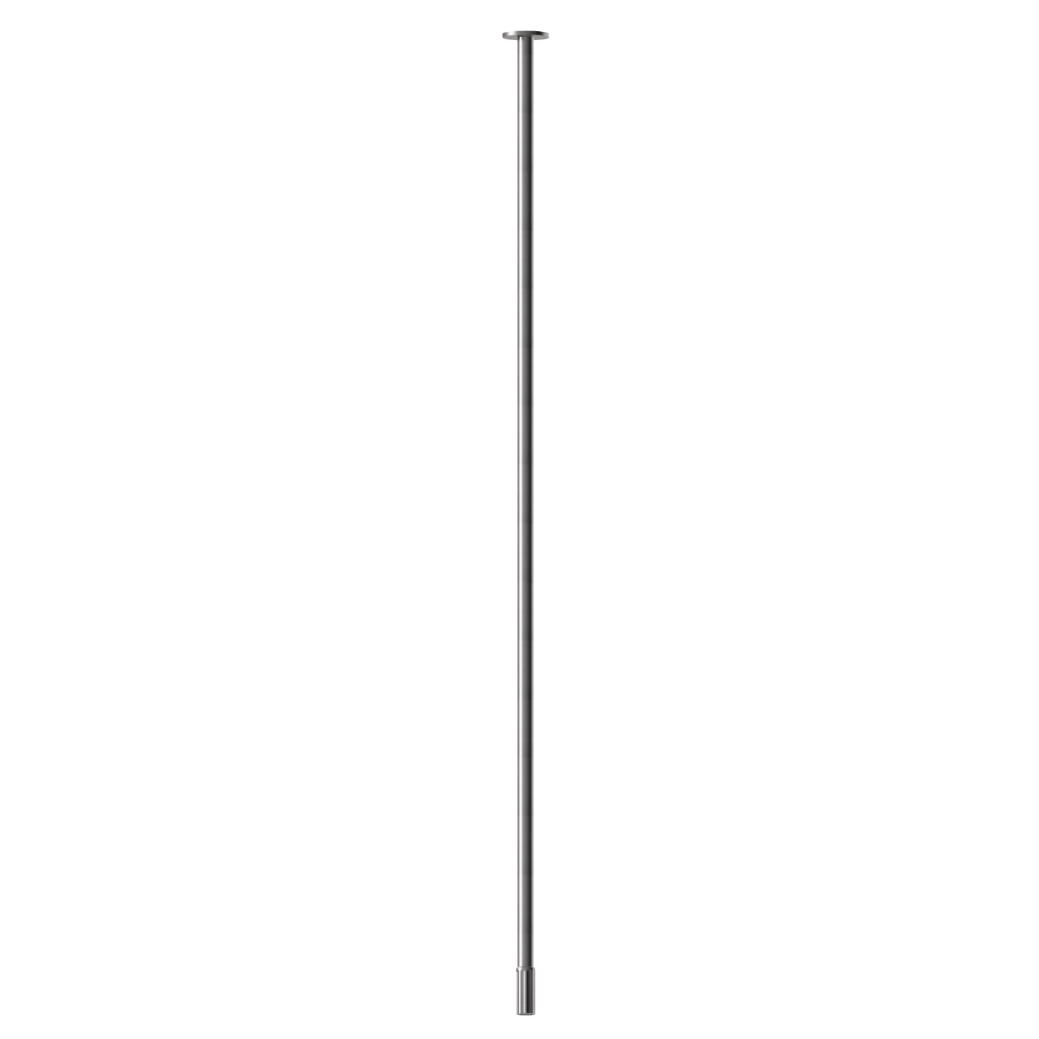 Ceiling spout for basin group with 1/2” connection - finish PVD Brushed Gun Metal