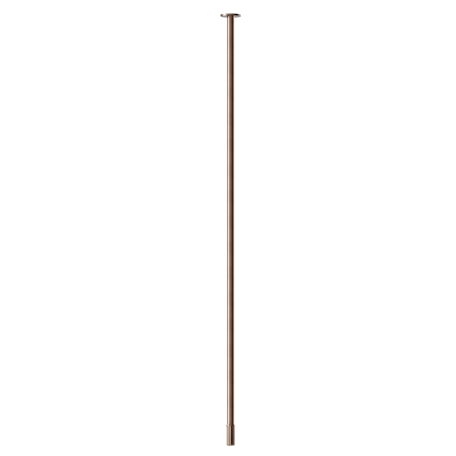 Ceiling spout for basin group with 1/2” connection - finish PVD Brushed Copper Bronze
