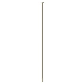 Ceiling spout for basin group with 1/2” connection - finish PVD Brushed Pale Gold
