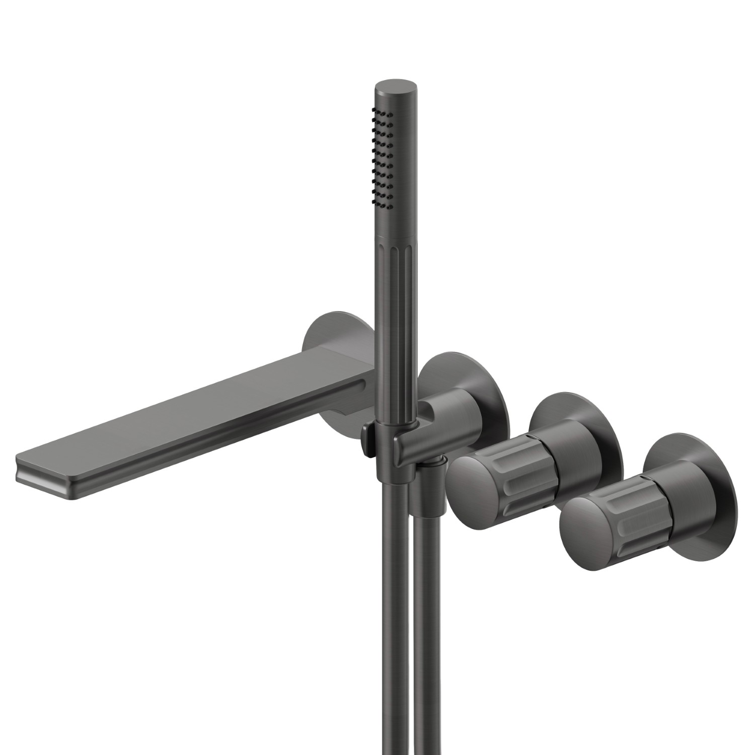Bath group - finish PVD Brushed Gun Metal