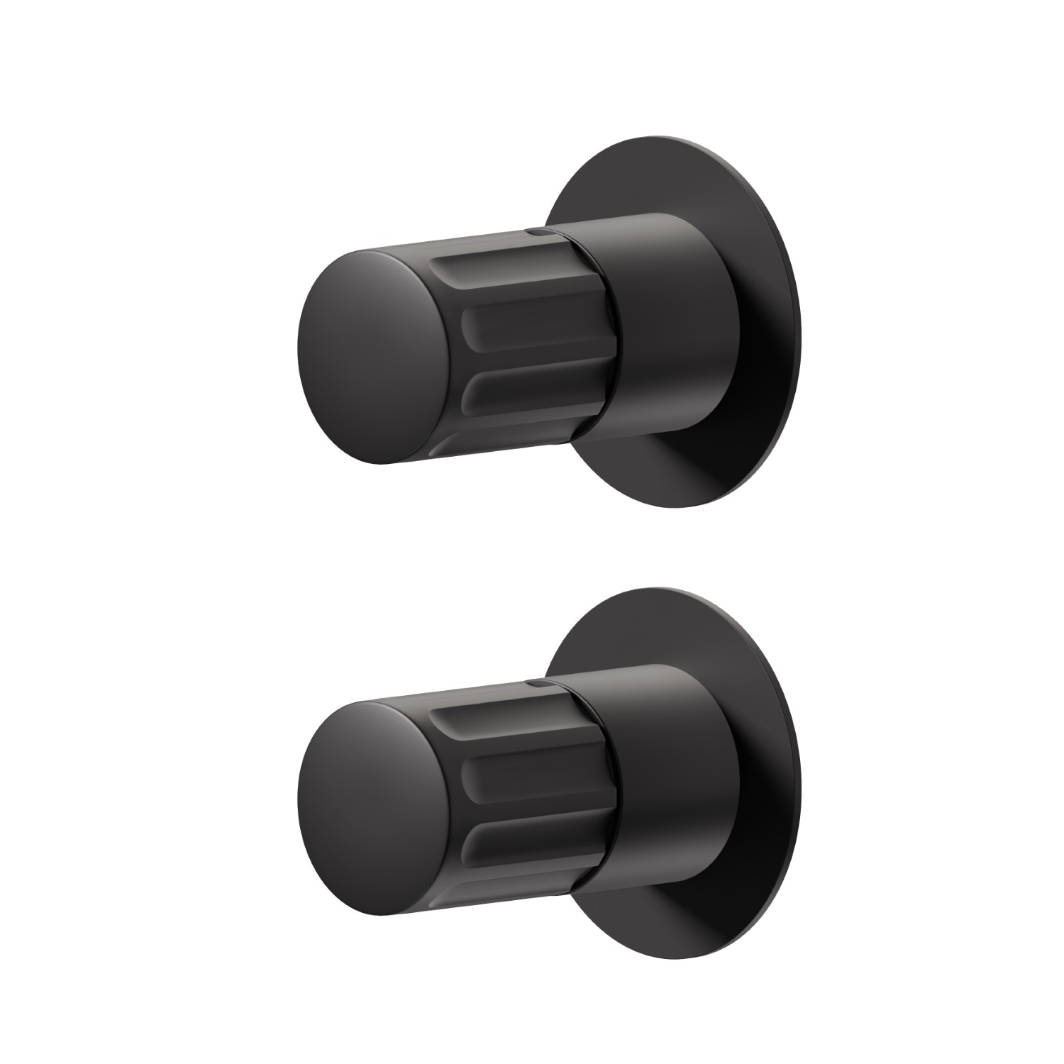 Single lever concealed mixer - finish Matt Black