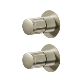 Single lever concealed mixer - finish PVD Brushed Pale Gold
