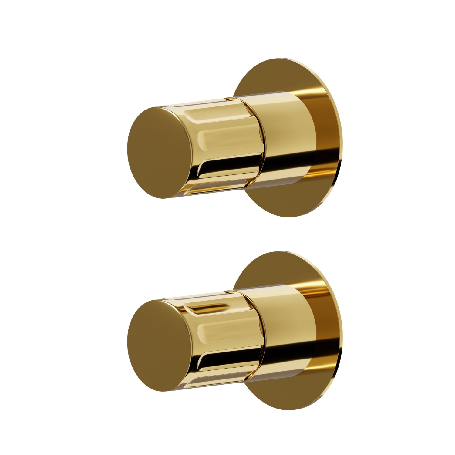 Single lever concealed mixer - finish PVD Glossy Gold