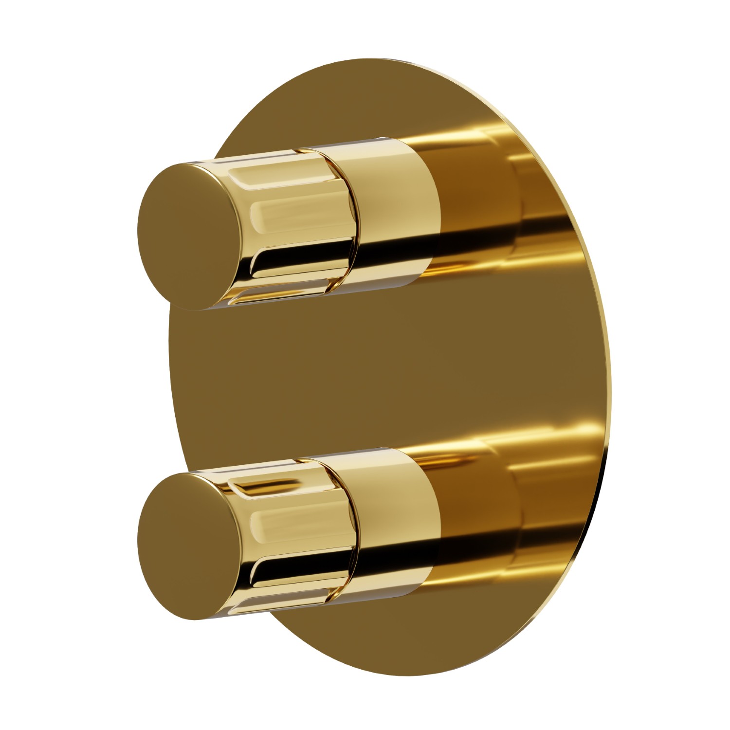 Single lever concealed mixer - finish PVD Glossy Gold