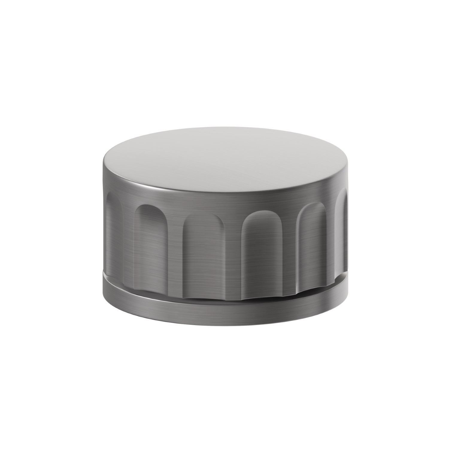 Diverter for deck-mounted set - finish PVD Brushed Gun Metal