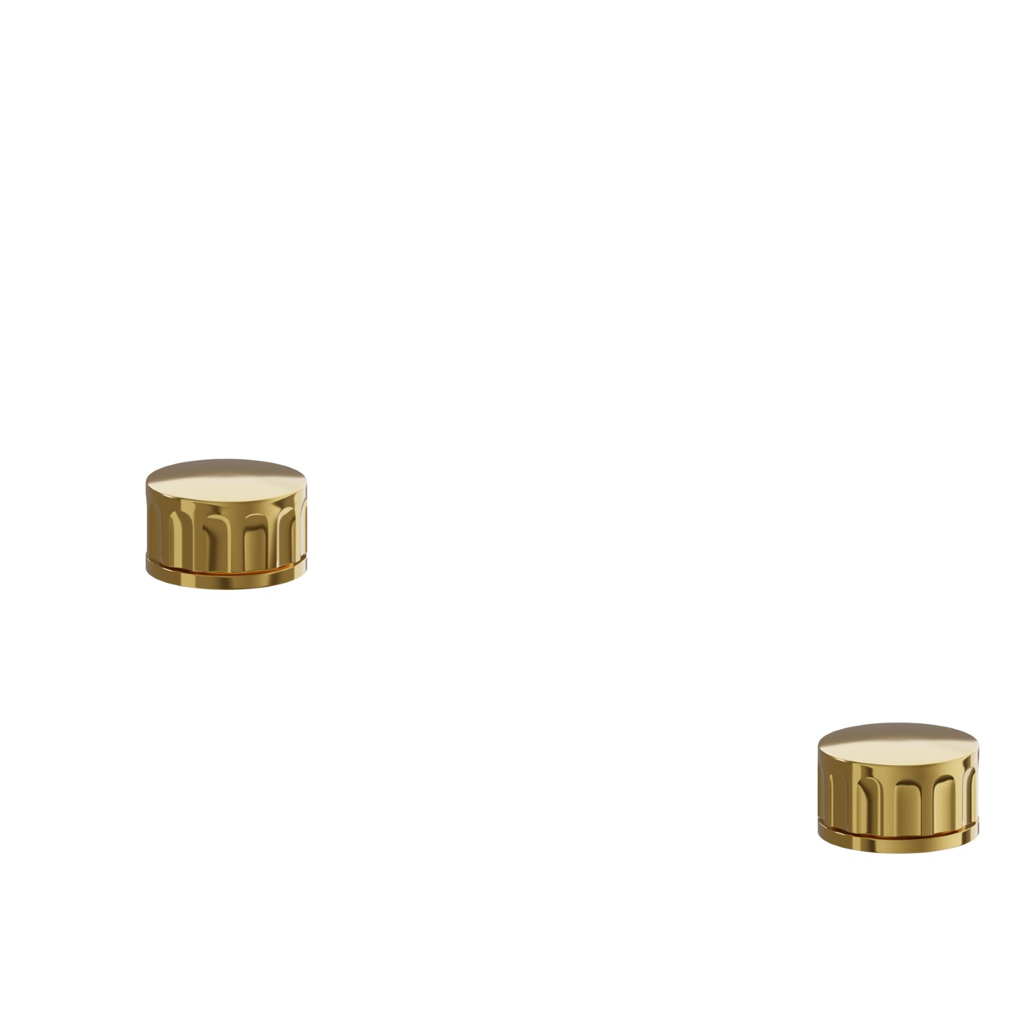 Deck-mounted mixer - finish PVD Glossy Gold