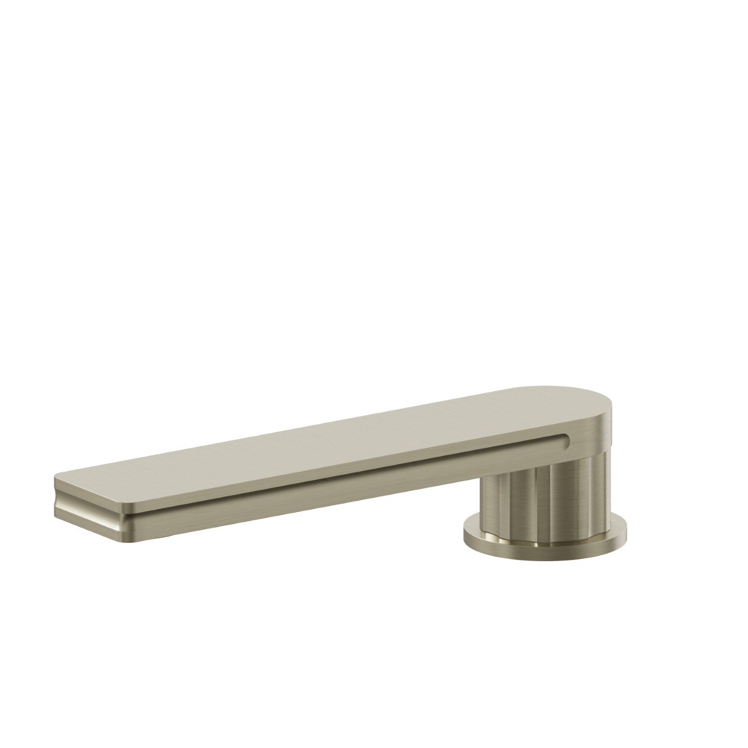 Deck-mounted spout - finish PVD Brushed Pale Gold