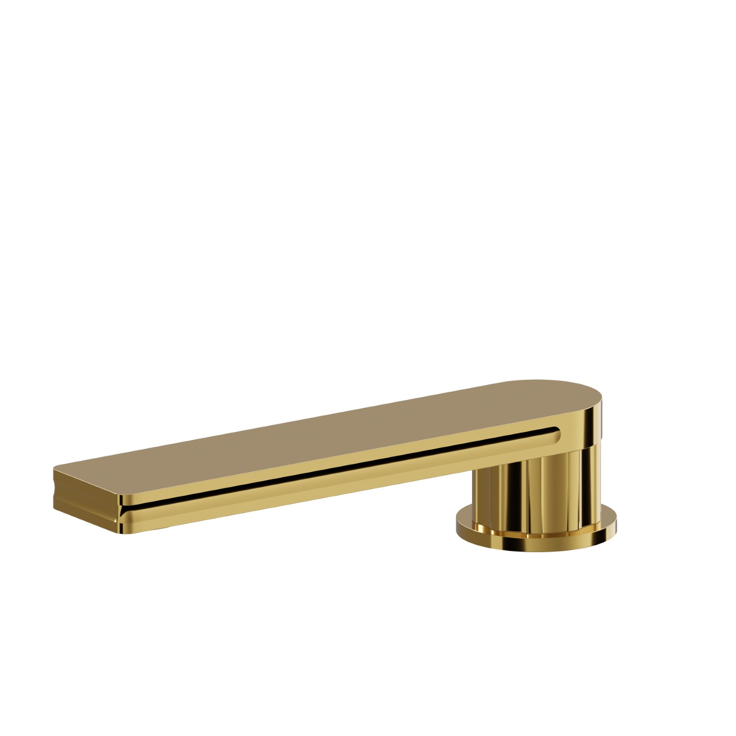 Deck-mounted spout - finish PVD Glossy Gold