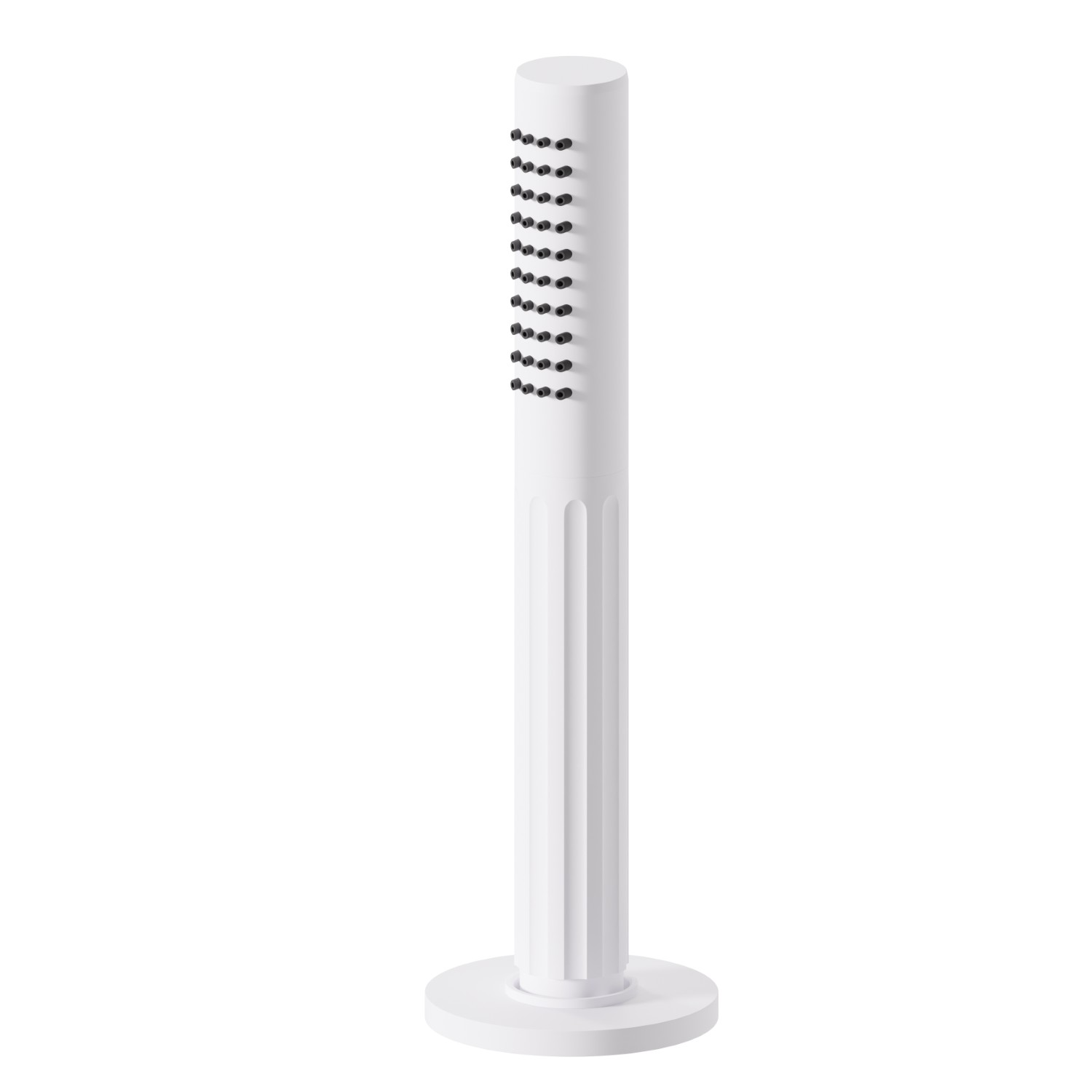 Set doccetta completo per bordo vasca - finitura Bianco opaco