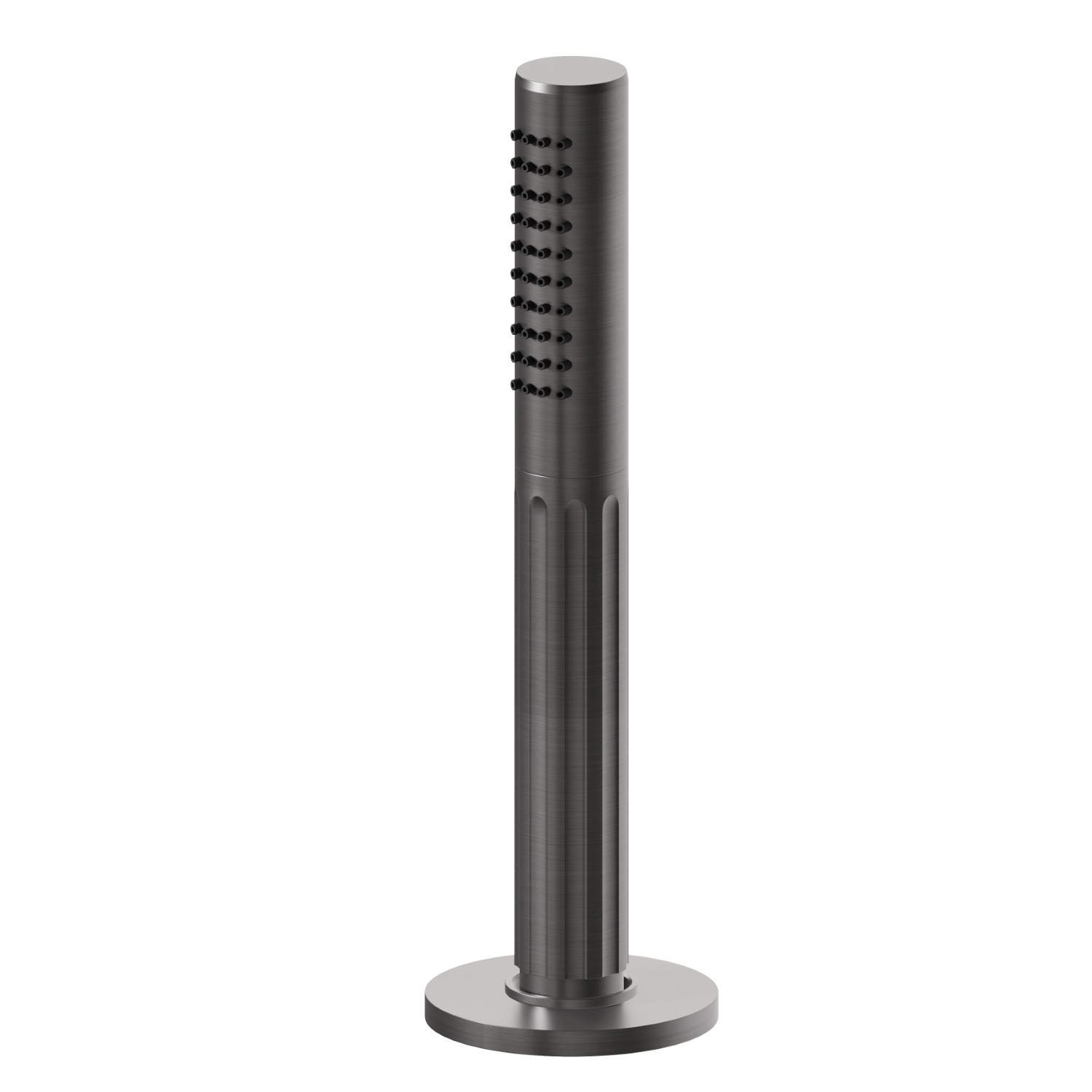 Wall spout for bath group with 1/2” connection - finish PVD Brushed Gun Metal