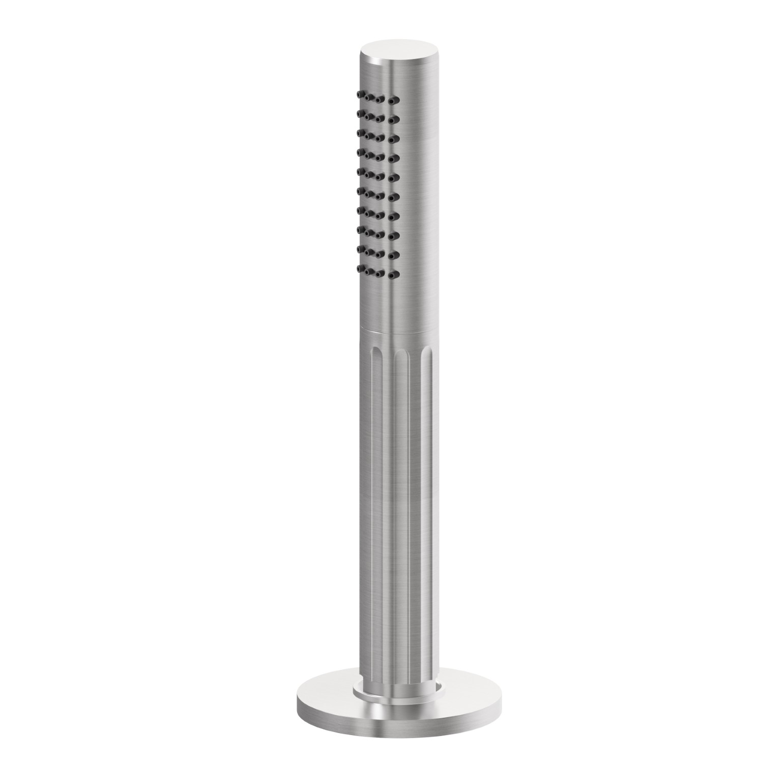 Wandauslauf für Wannenbatterie mit 1/2” Anschluss - oberfläche PVD Edelstahl 