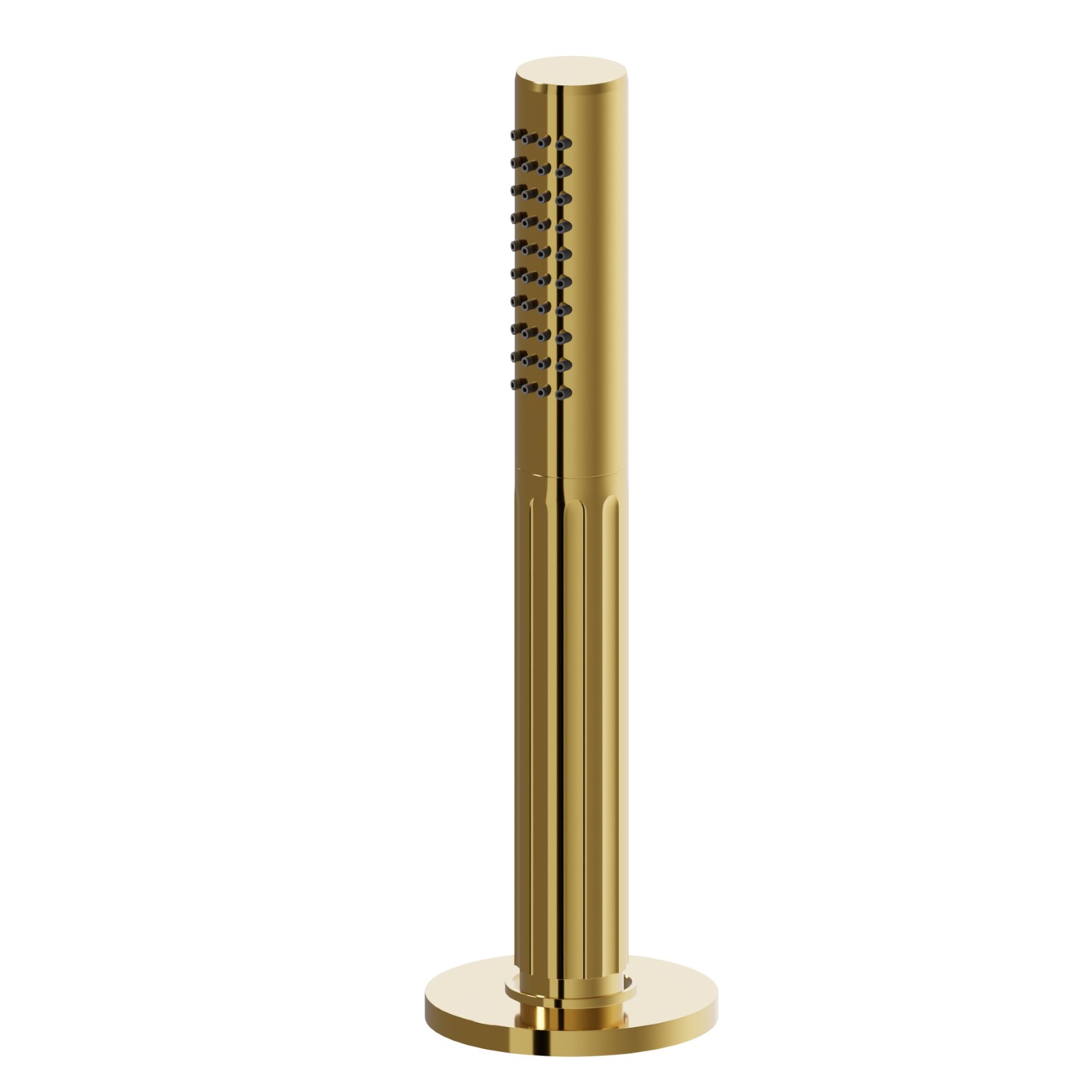 Bec mural pour groupe de bain, avec connexion 1/2” - finition PVD Glossy Gold