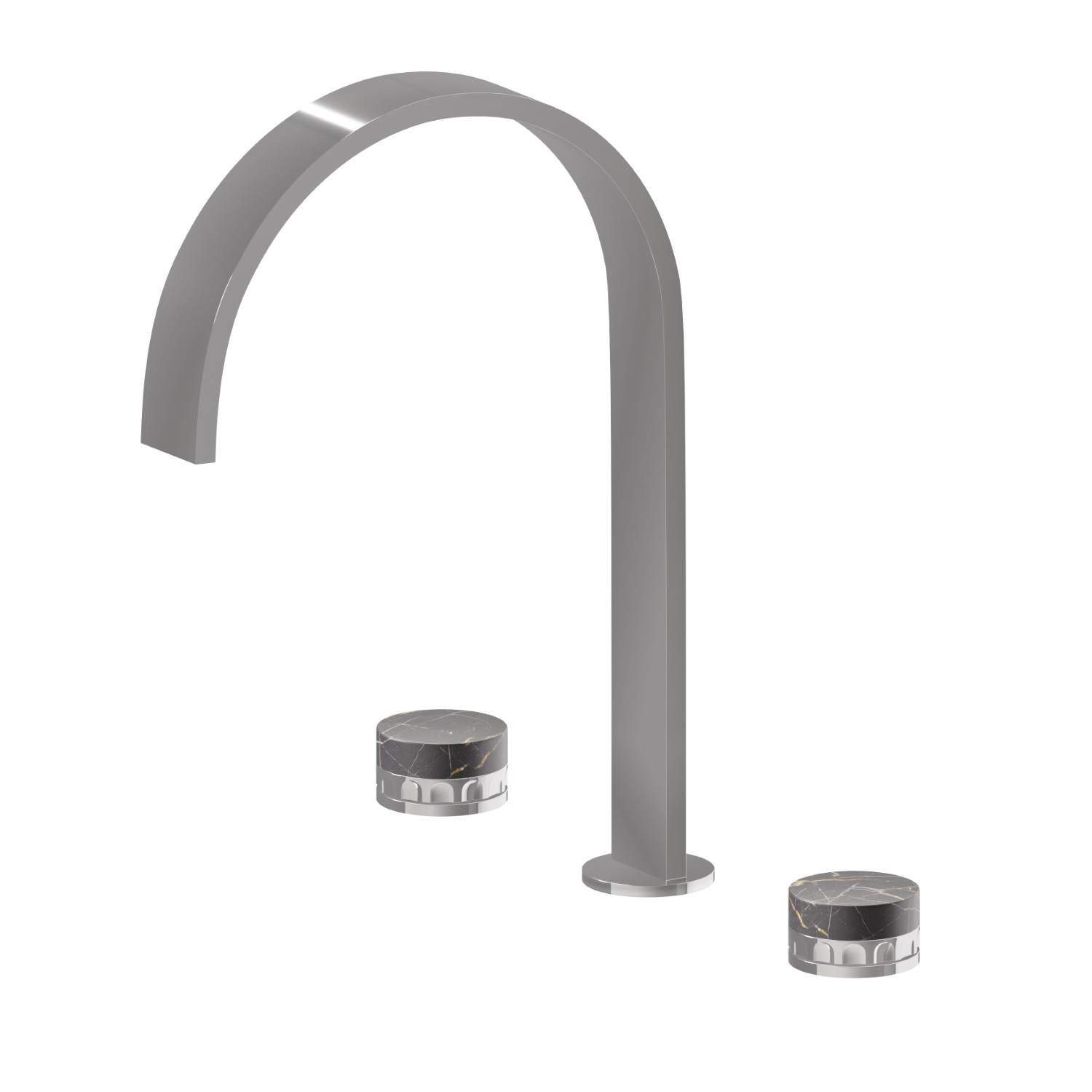 3-hole basin group. 1/2” T piece - finish Chrome