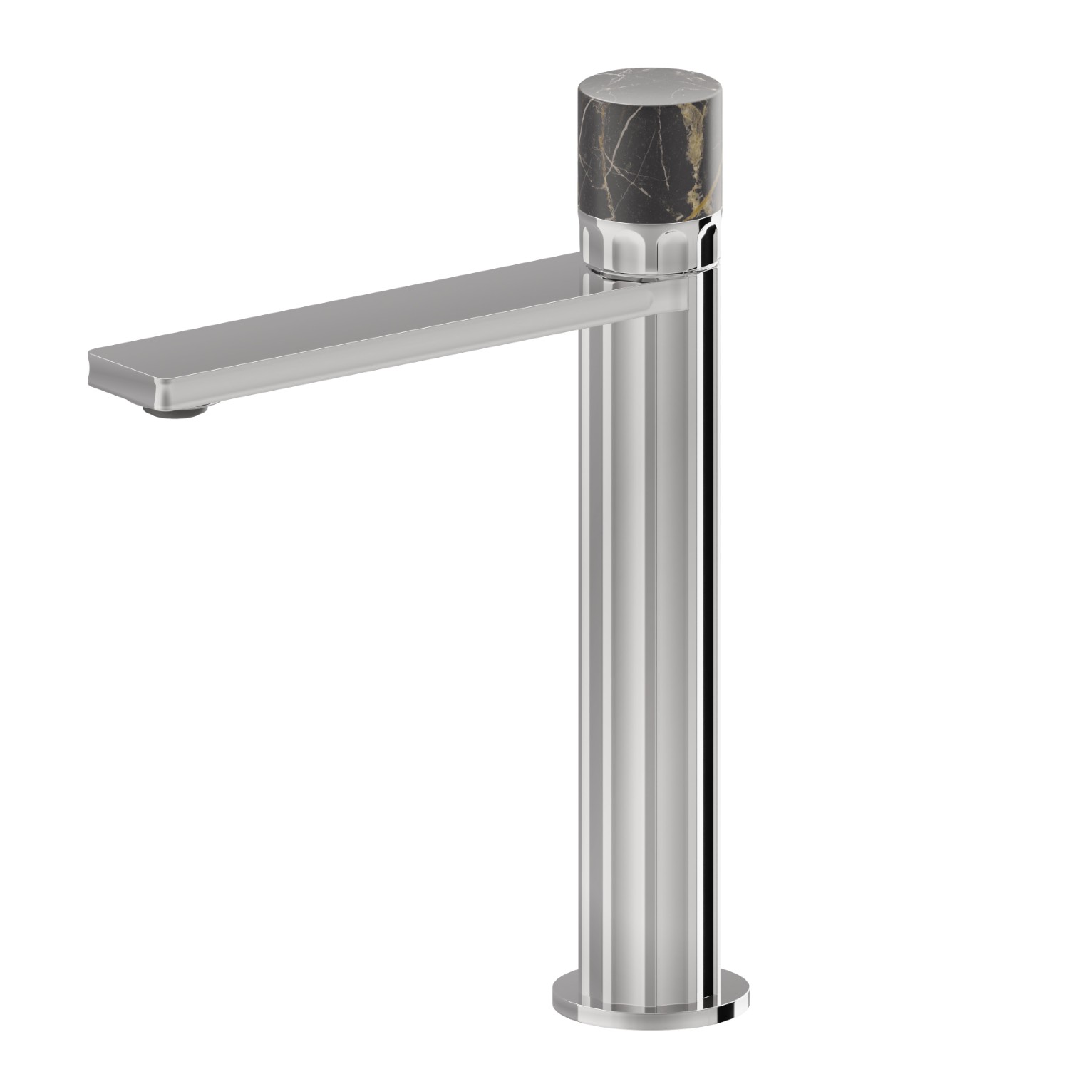 Single lever mixer, medium version for above counter basin - finish Chrome