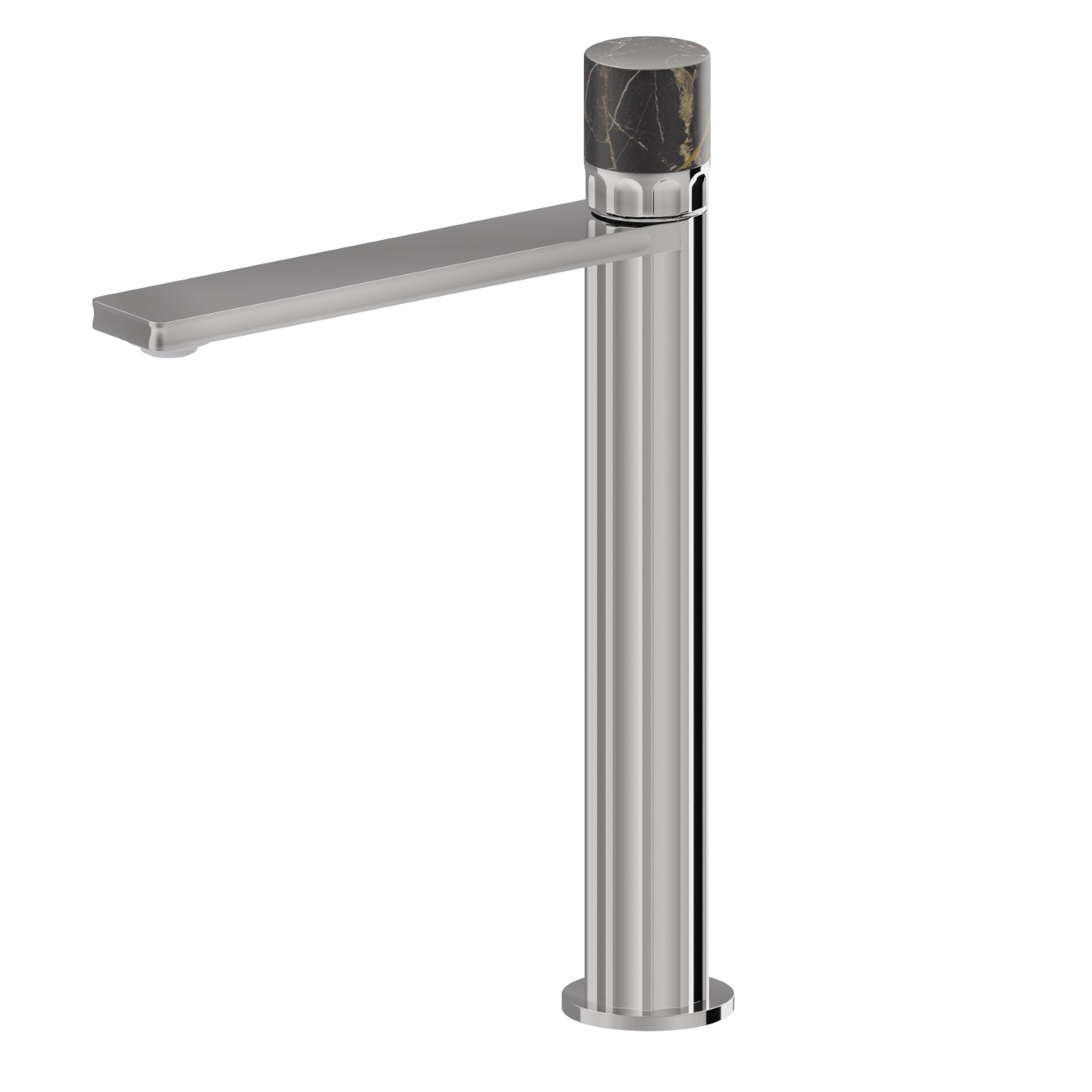 Mitigeur lavabo pour vasque à poser. Version haute - finition Chrome