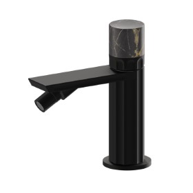 Single lever bidet mixer basin group - finish Matt Black