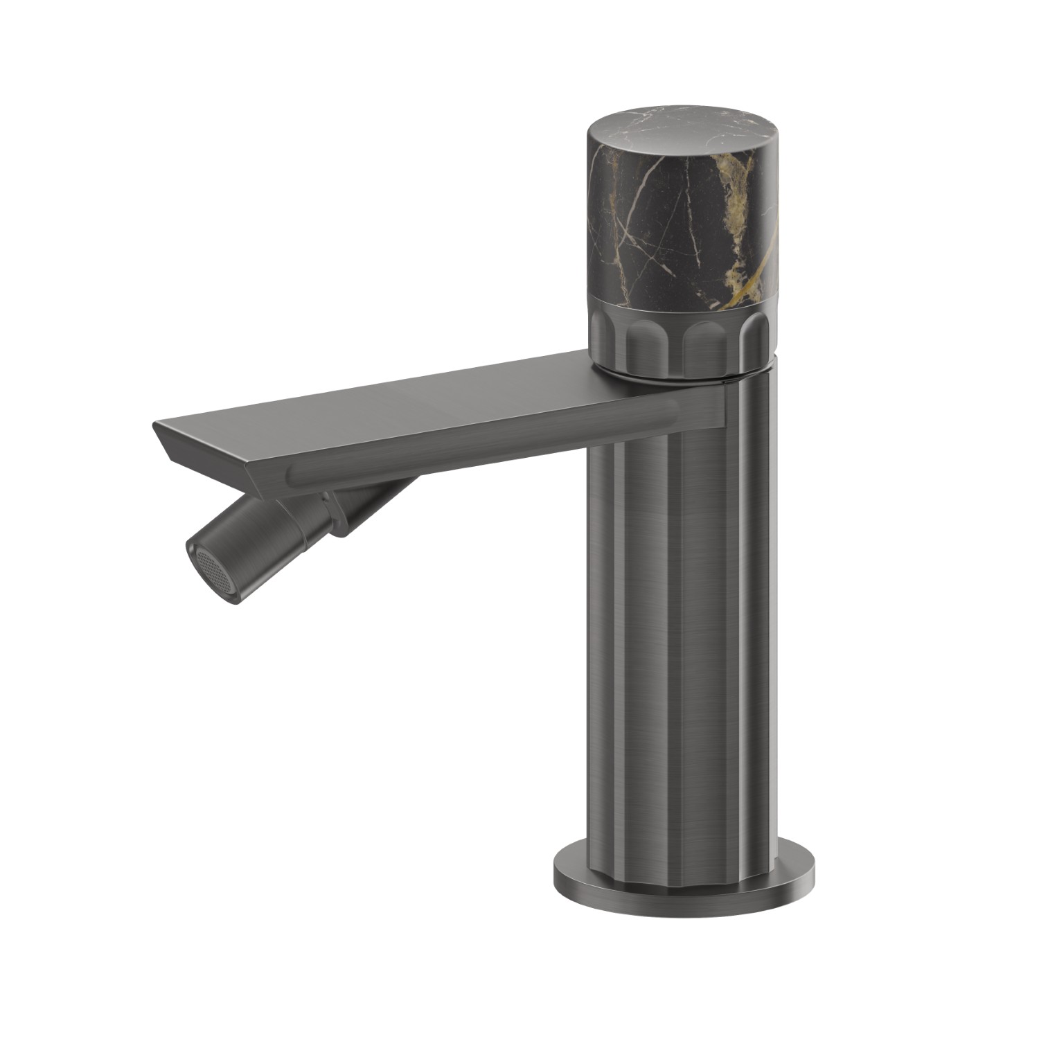 Mitigeur bidet - finition PVD Brushed Gun Metal