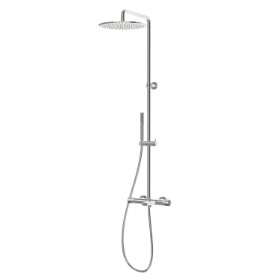 Colonna vasca corpo freddo. - finitura Cromo