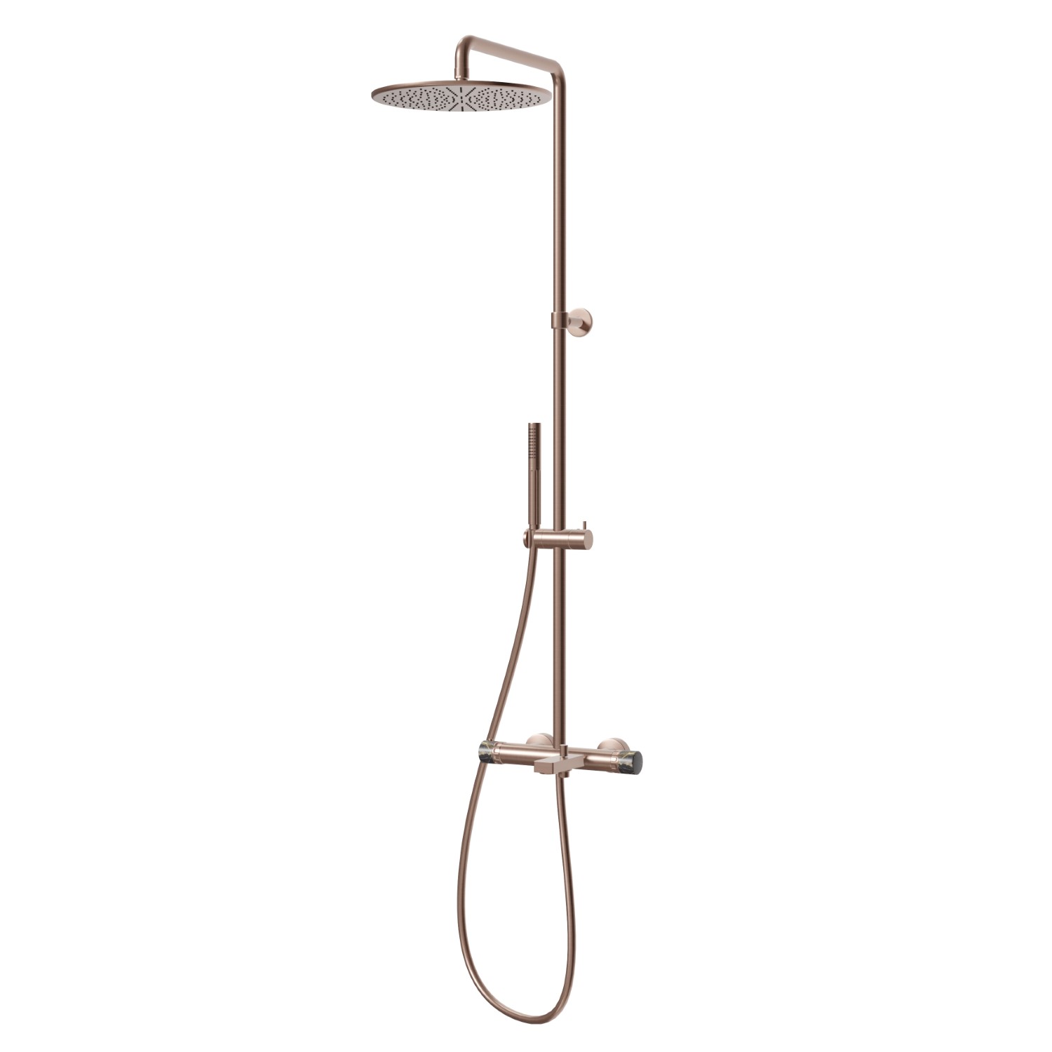 Cold body bath column - finish PVD Brushed Copper Bronze