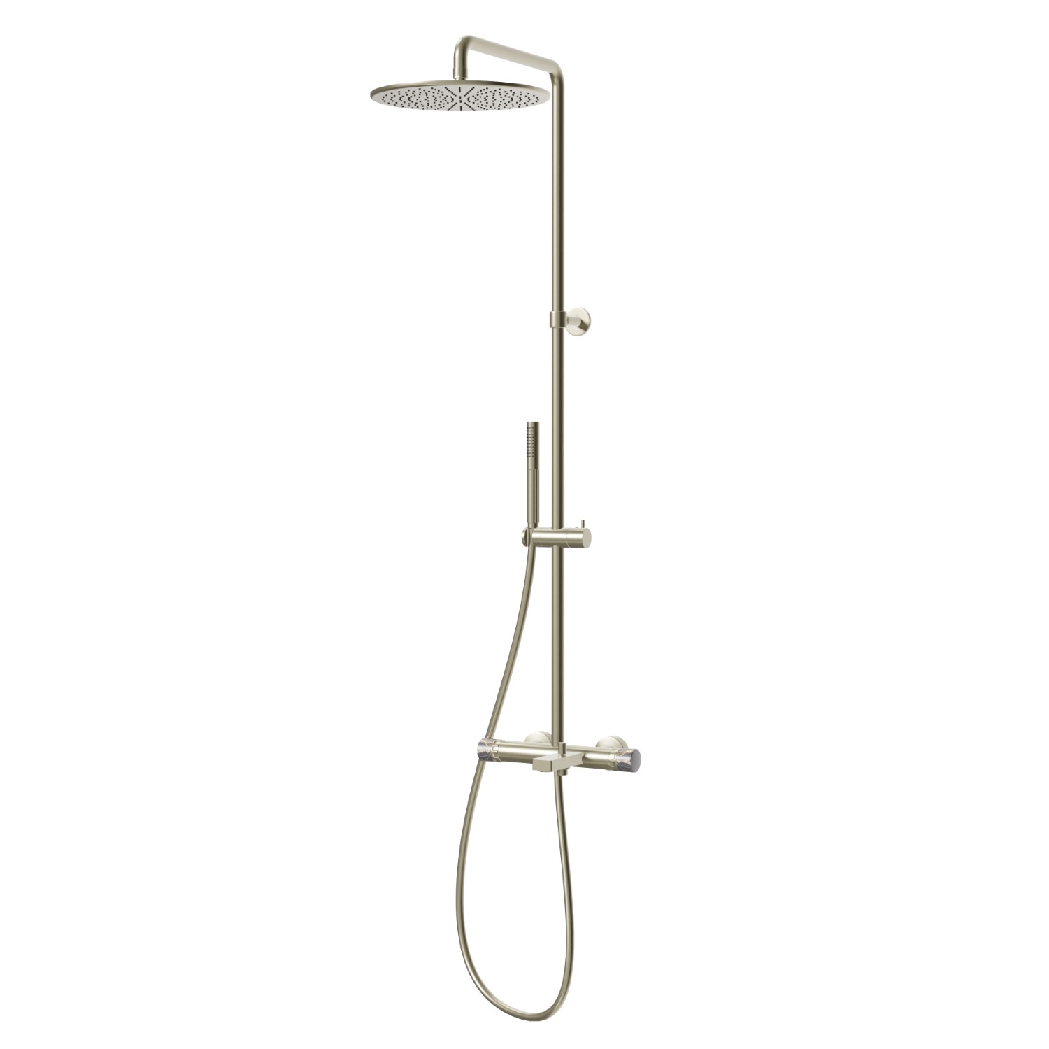 Cold body bath column - finish PVD Brushed Pale Gold