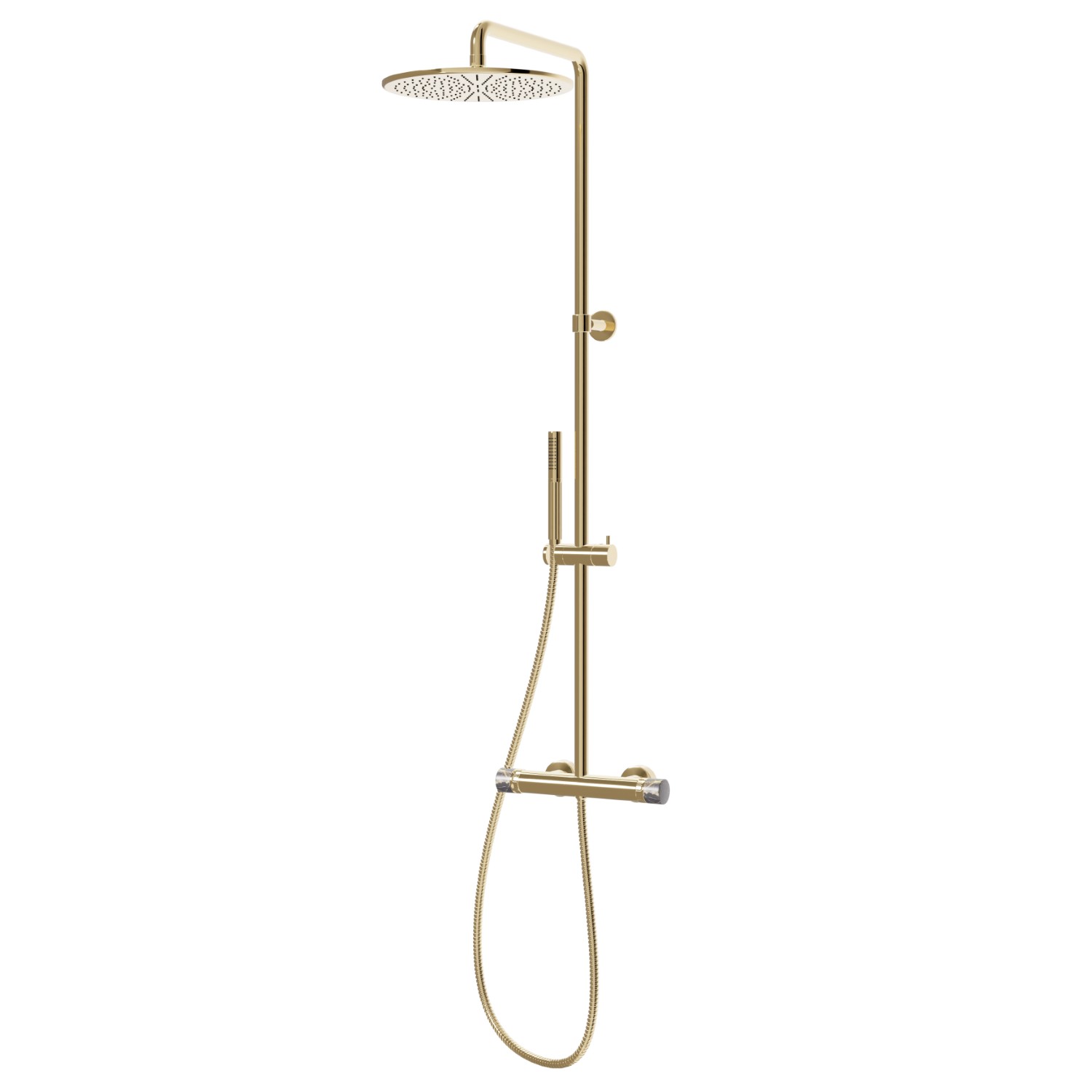 Colonne de douche - finition PVD Glossy Gold