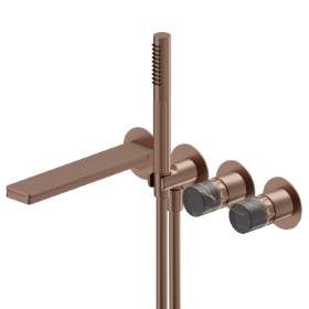 Bath group - finish PVD Brushed Copper Bronze