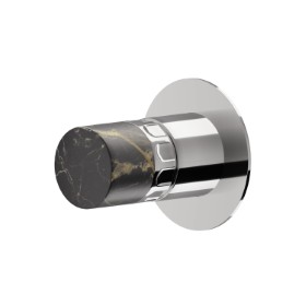 Single lever concealed mixer, to combine with a 3 ways out concealed diverter without stop. External part - finish Chrome