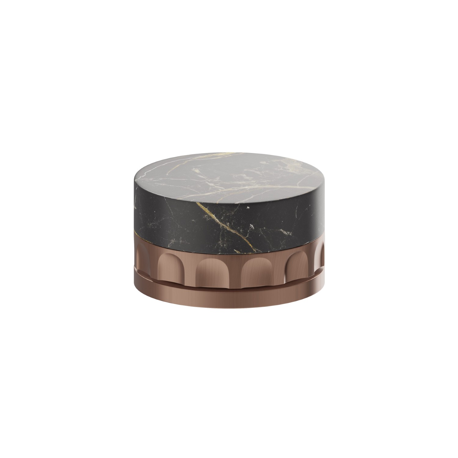 Diverter for deck-mounted set - finish PVD Brushed Copper Bronze