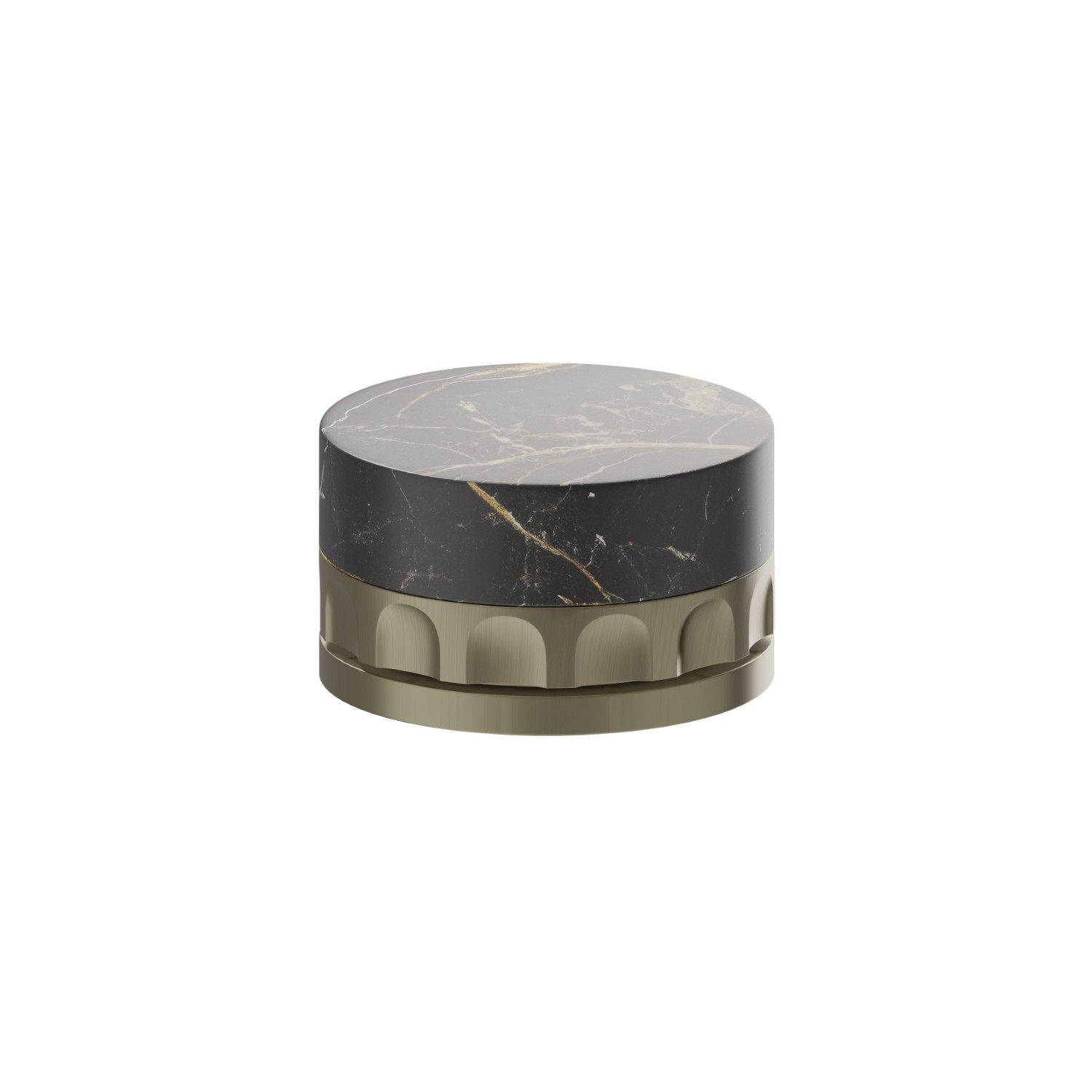 Diverter for deck-mounted set - finish PVD Brushed Pale Gold