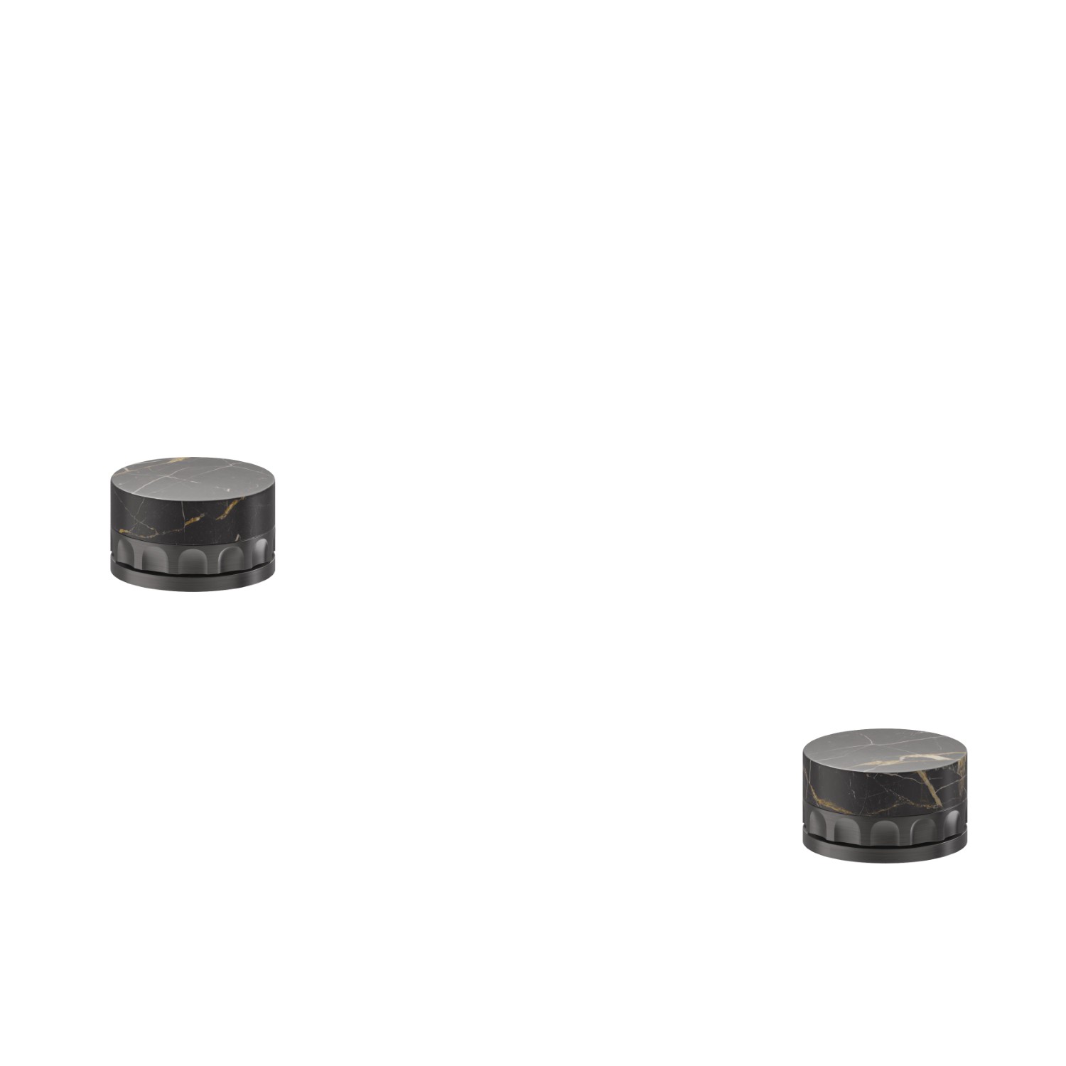 Single hole bidet group - finish PVD Brushed Gun Metal