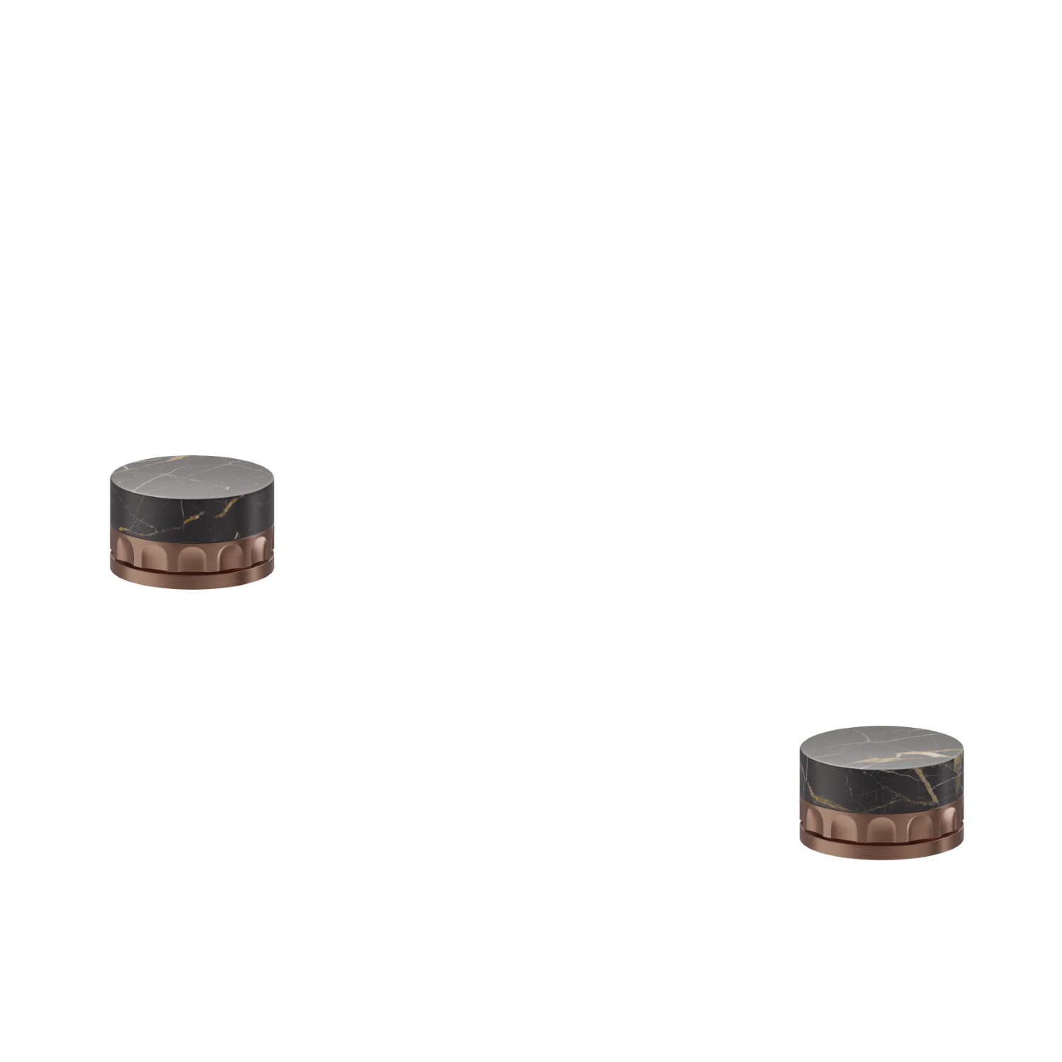 Single hole bidet group - finish PVD Brushed Copper Bronze