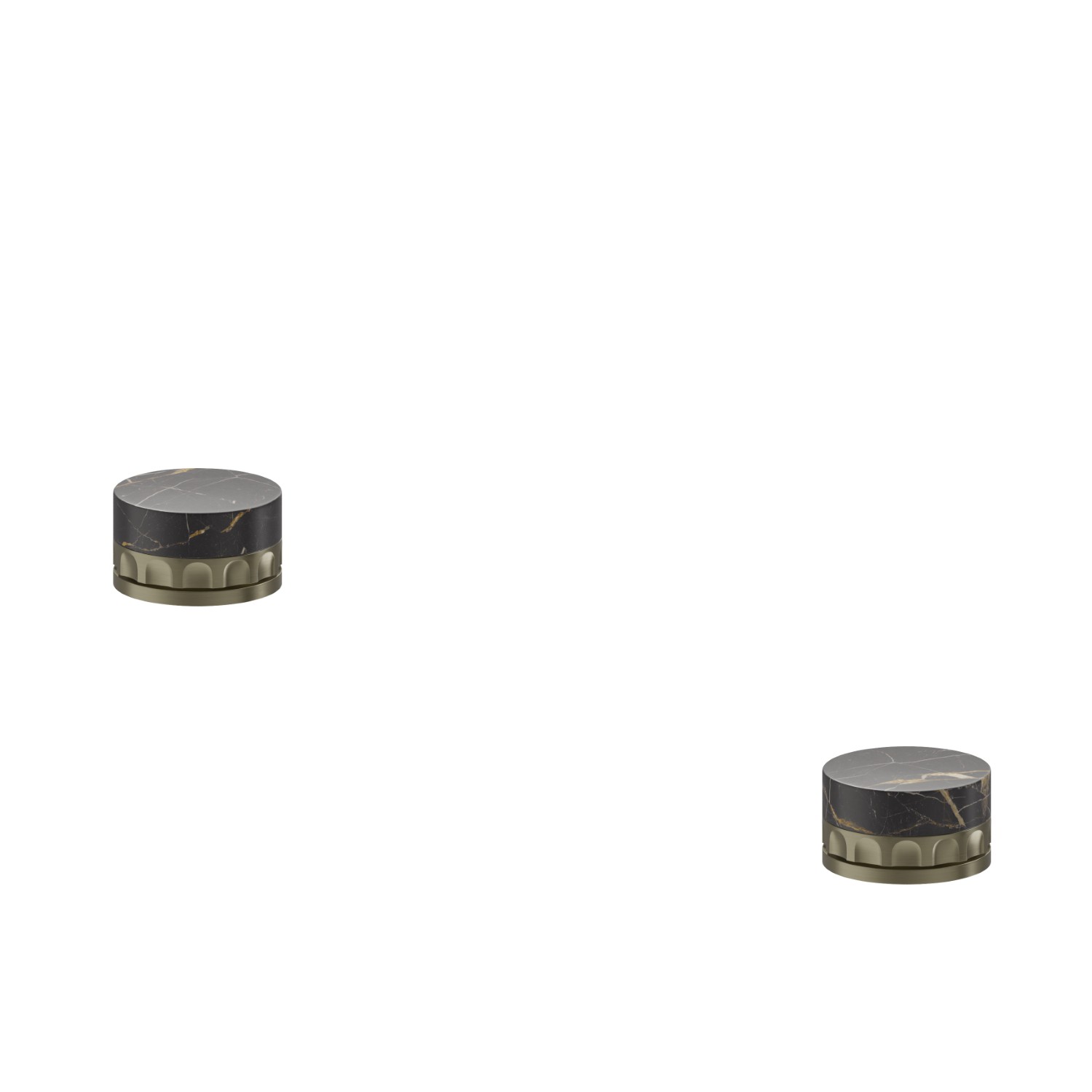 Single hole bidet group - finish PVD Brushed Pale Gold