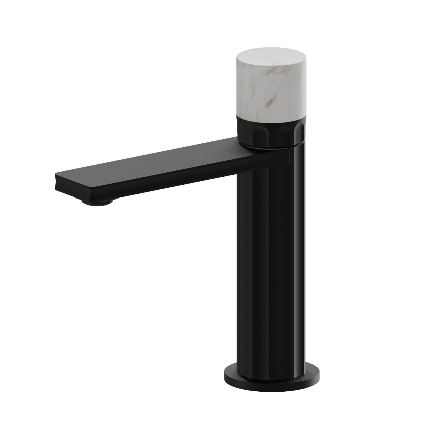 Miscelatore monocomando per lavabo - finitura Nero opaco