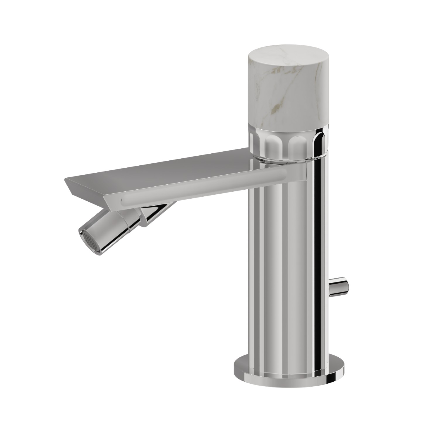 Miscelatore monocomando per bidet - finitura Cromo