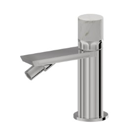 Single lever bidet mixer basin group - finish Chrome