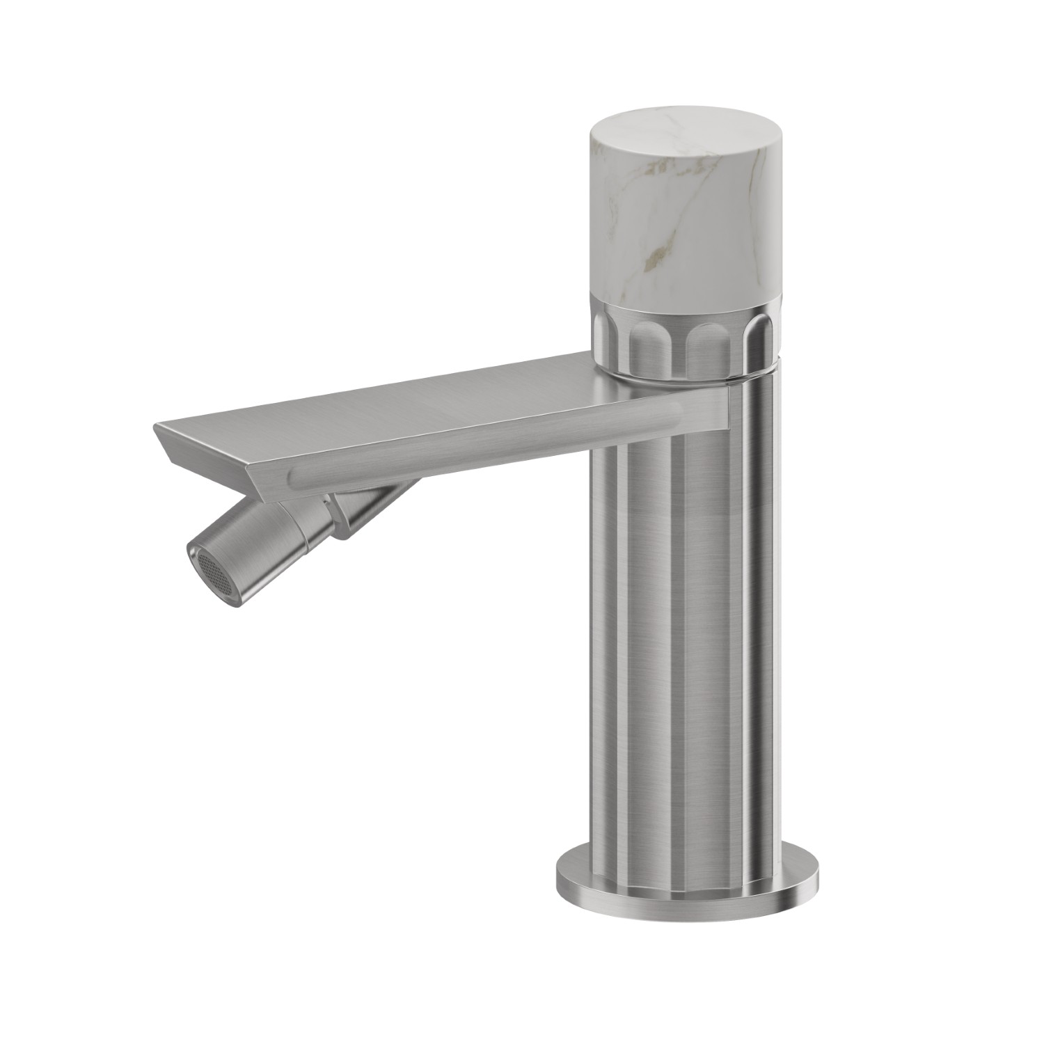 Einhebel-Mischbatterie für Bidet - oberfläche PVD Edelstahl 