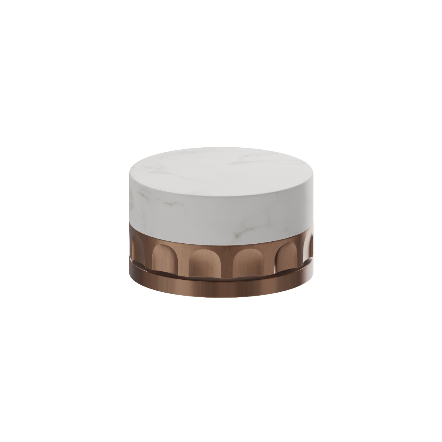 Diverter for deck-mounted set - finish PVD Brushed Copper Bronze