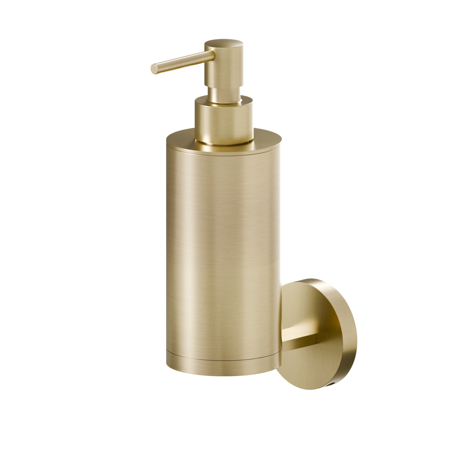 Wall-mounted soap dispenser - finish PVD Brushed Gold