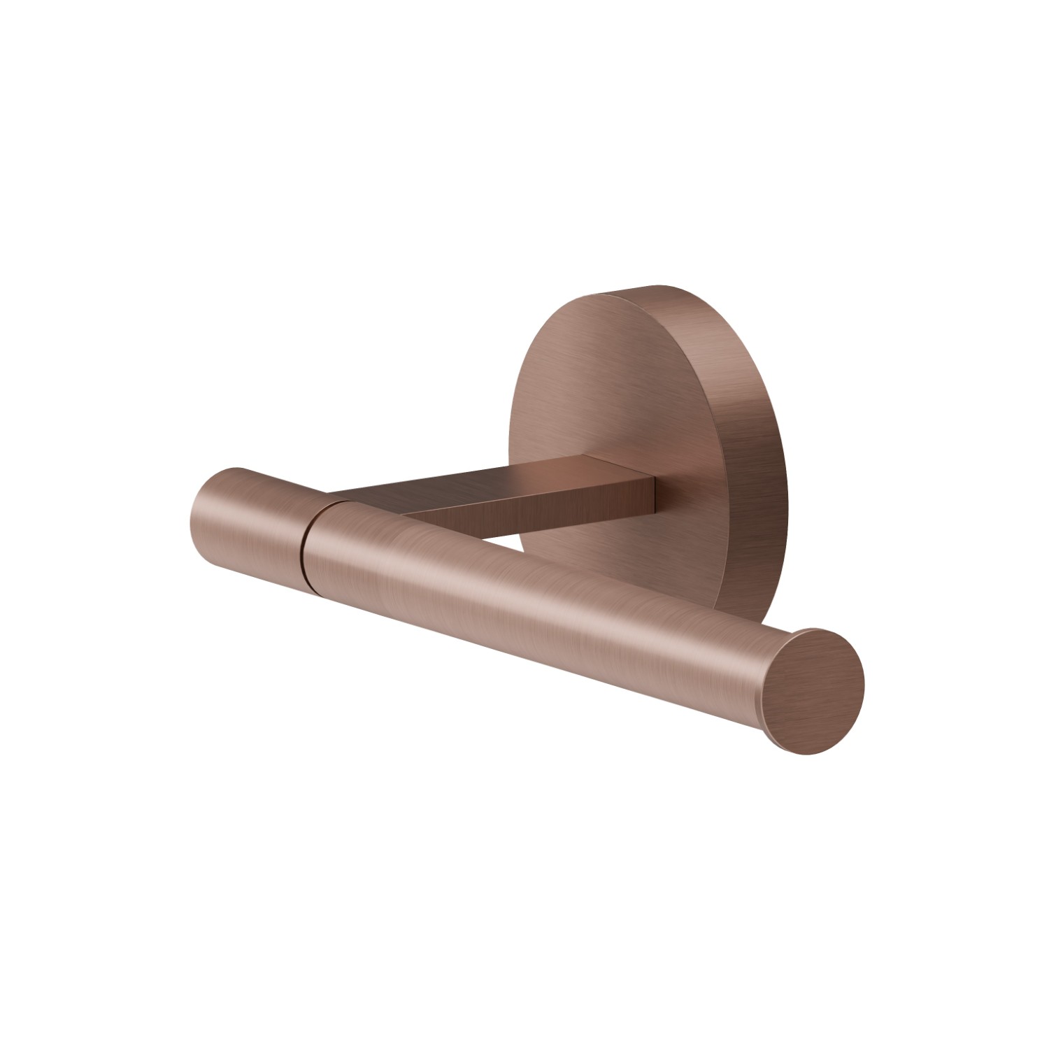 Right-side wall-mounted paper holder - finish PVD Brushed Copper Bronze