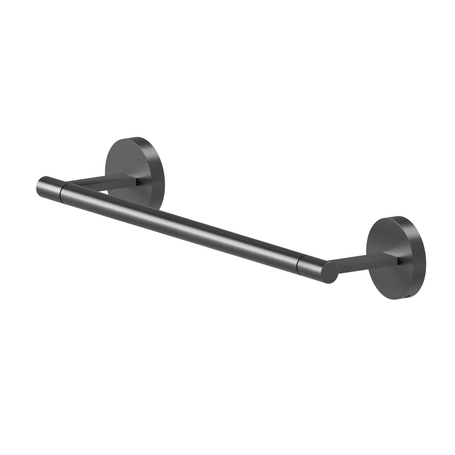 Short towel rail, 30 cm - finish PVD Brushed Gun Metal