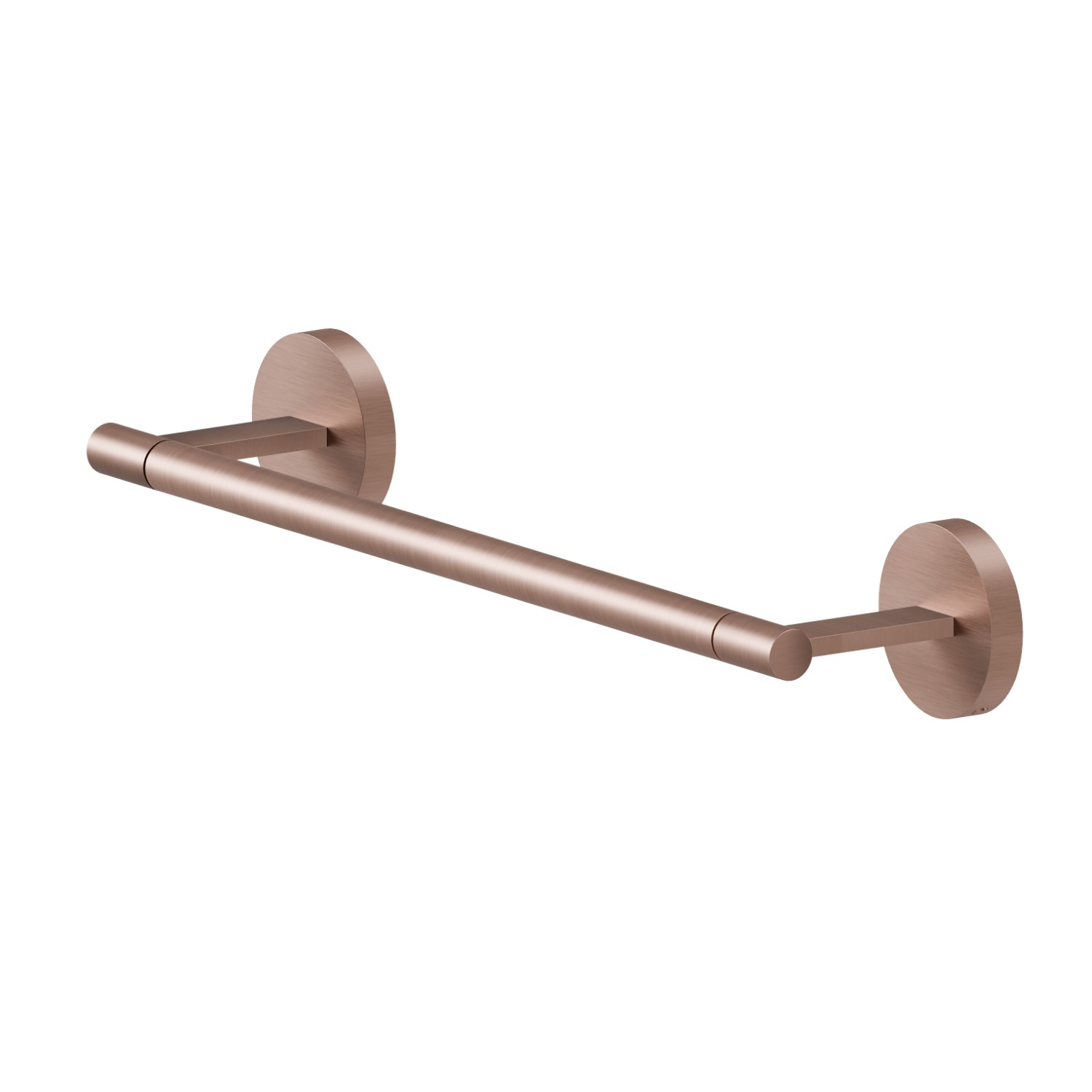 Kurzer Handtuchhalter, 30 cm - oberfläche PVD  Copper Bronze gebürstet