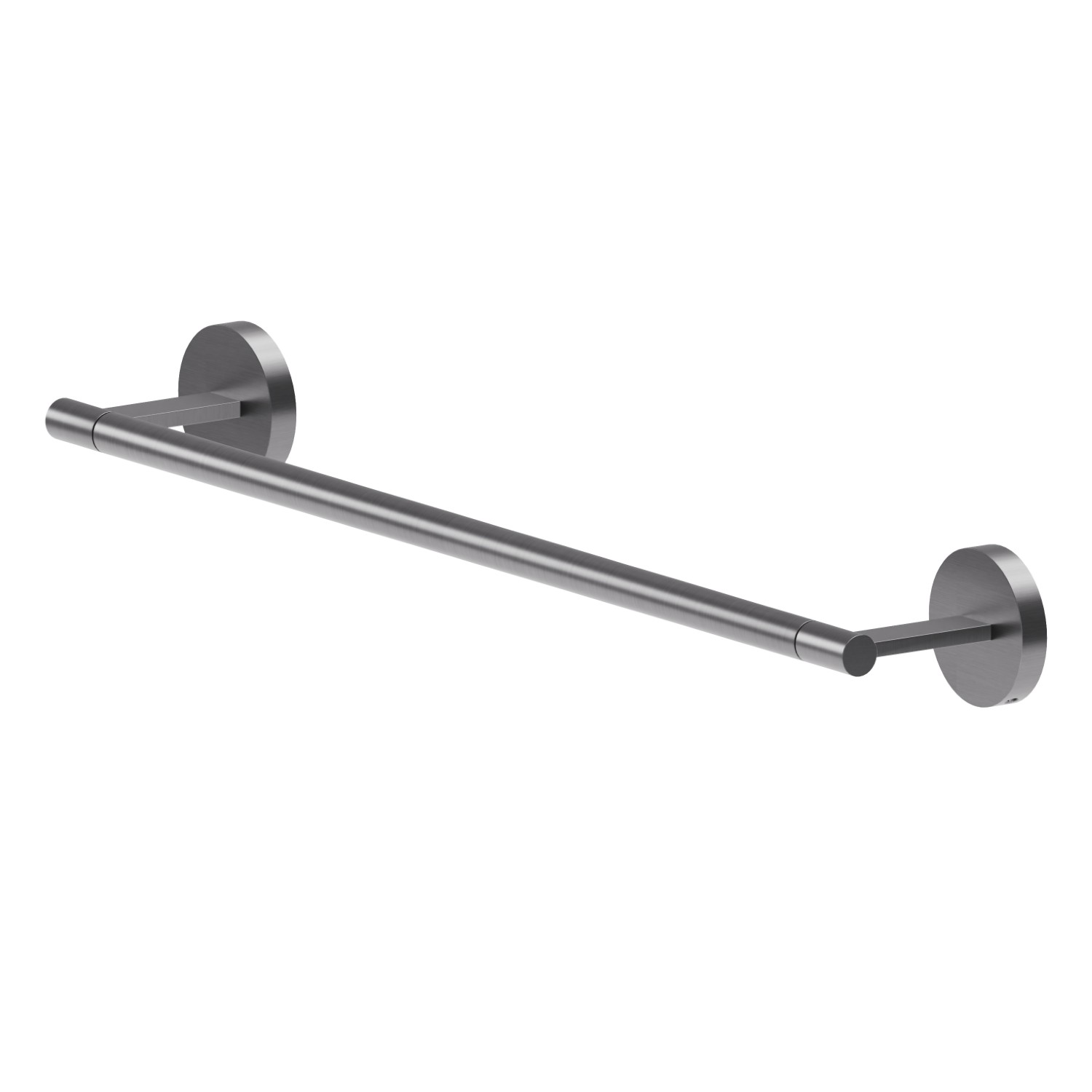 Medium towel rail, 45 cm - finish PVD Brushed Gun Metal