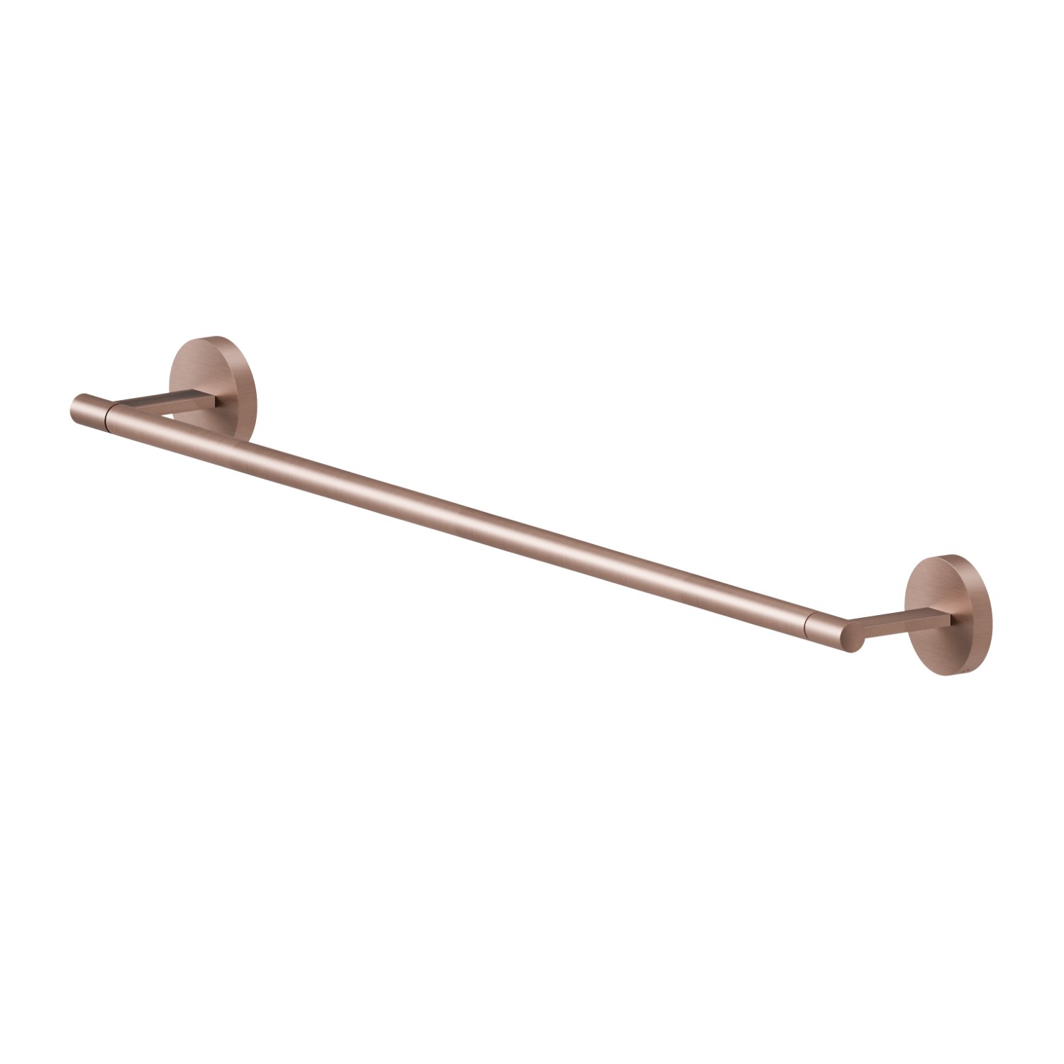 Langer Handtuchhalter, 60 cm - oberfläche PVD  Copper Bronze gebürstet