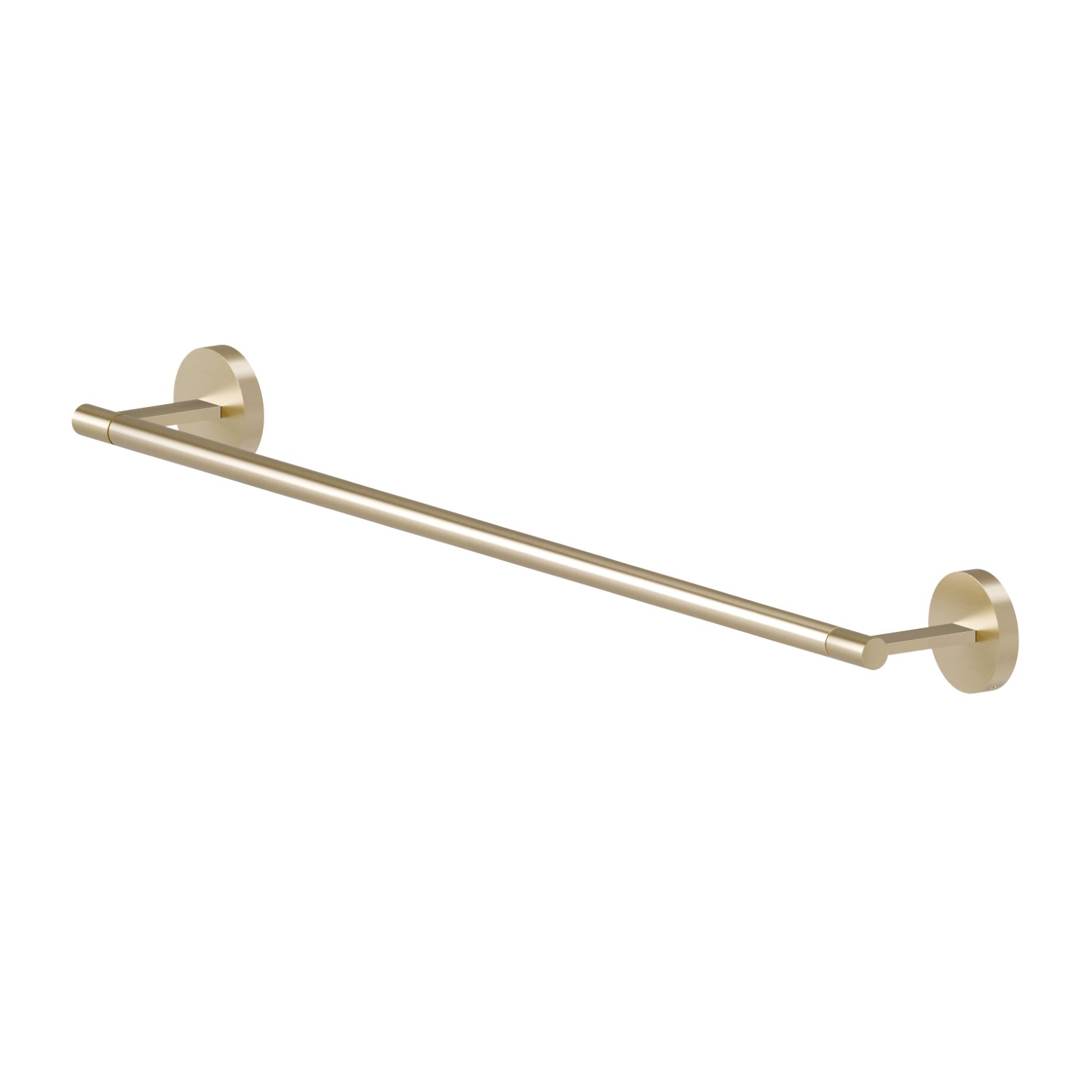 Langer Handtuchhalter, 60 cm - oberfläche PVD  Gold gebürstet