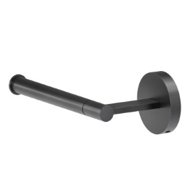 Porta rotolo a muro versione sinistra - finitura PVD Brushed Gun Metal
