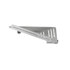 Wall mounted corner shower shelf - finish Stainless Steel