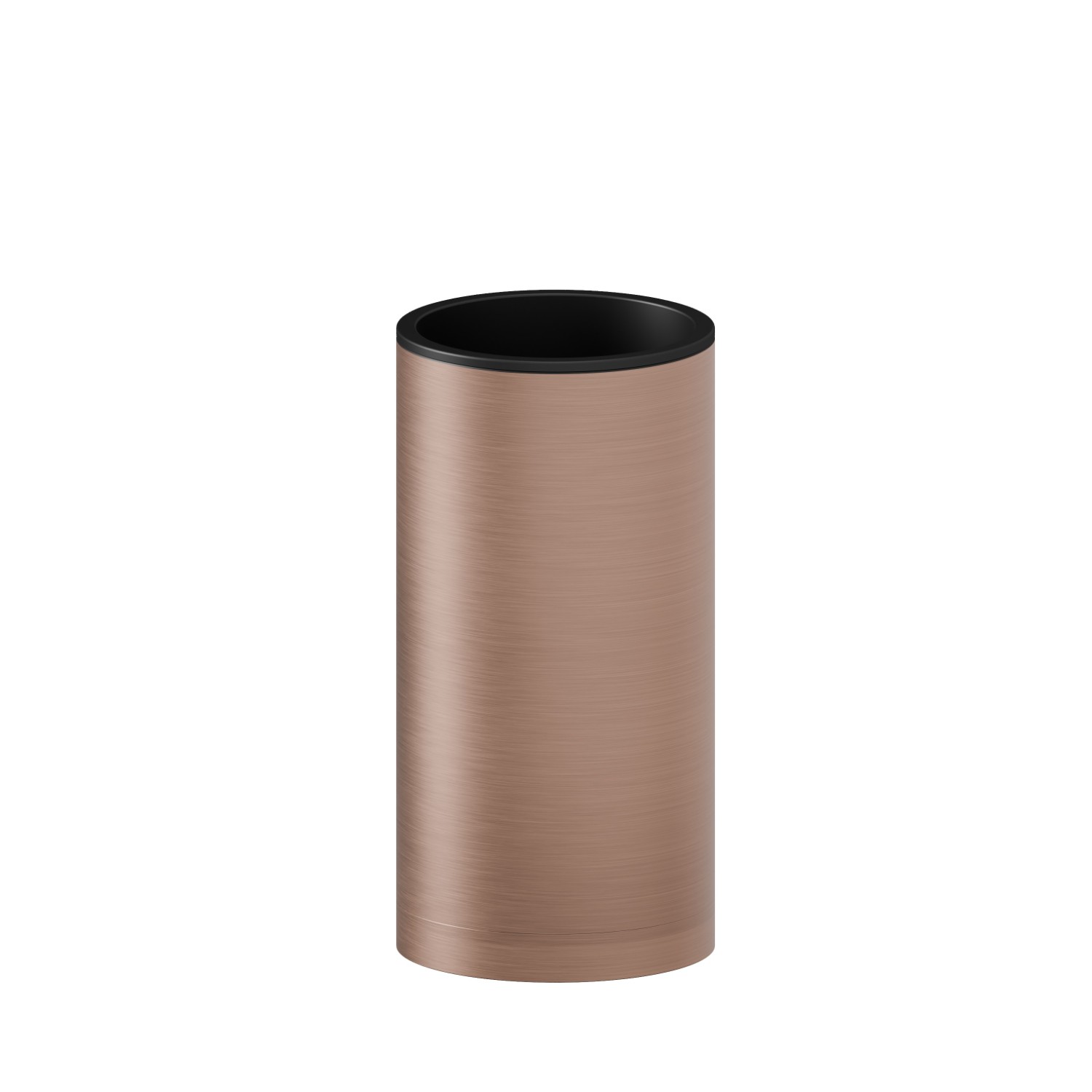 Bicchiere da appoggio - finitura PVD Brushed Copper Bronze