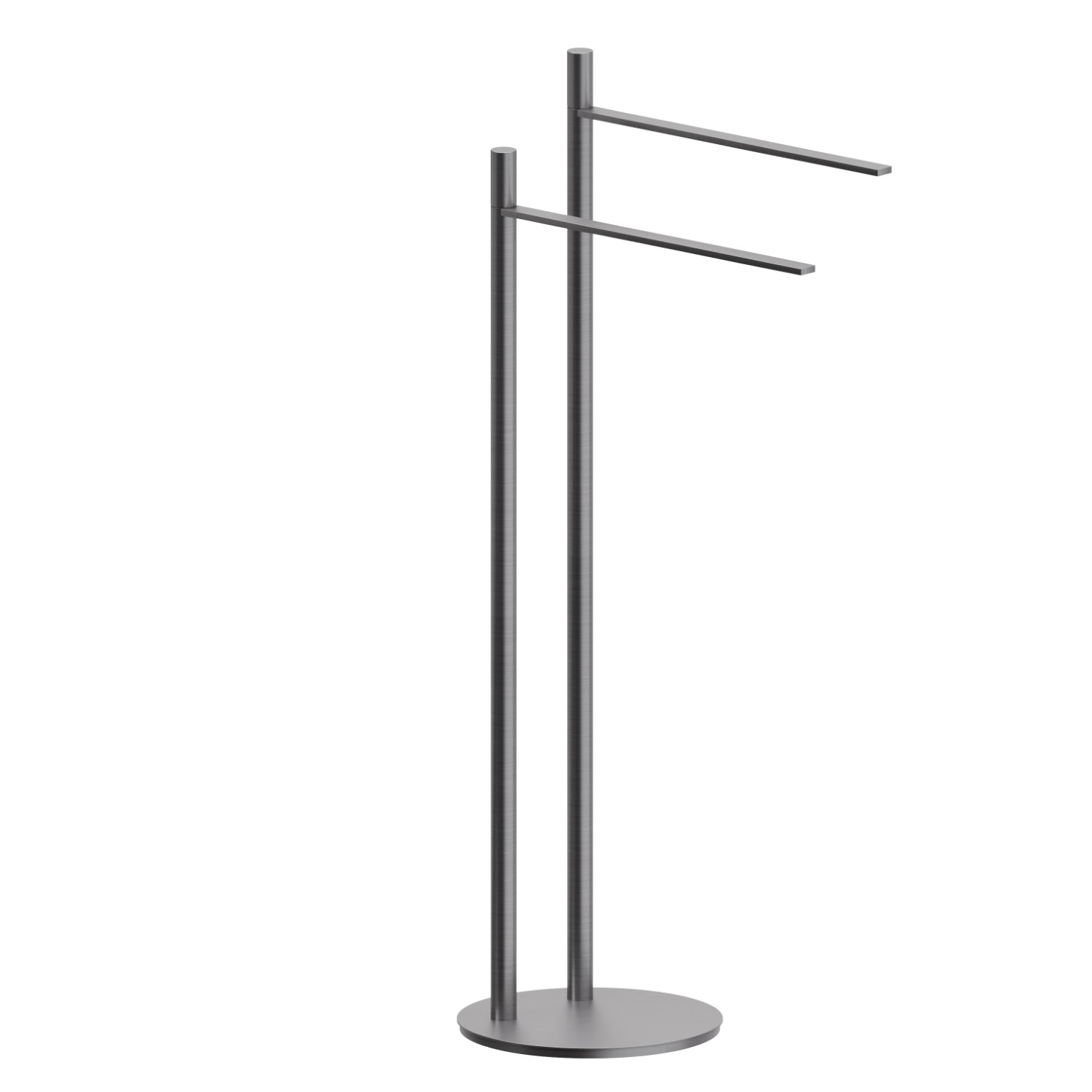 Piantana porta salviette - finitura PVD Brushed Gun Metal