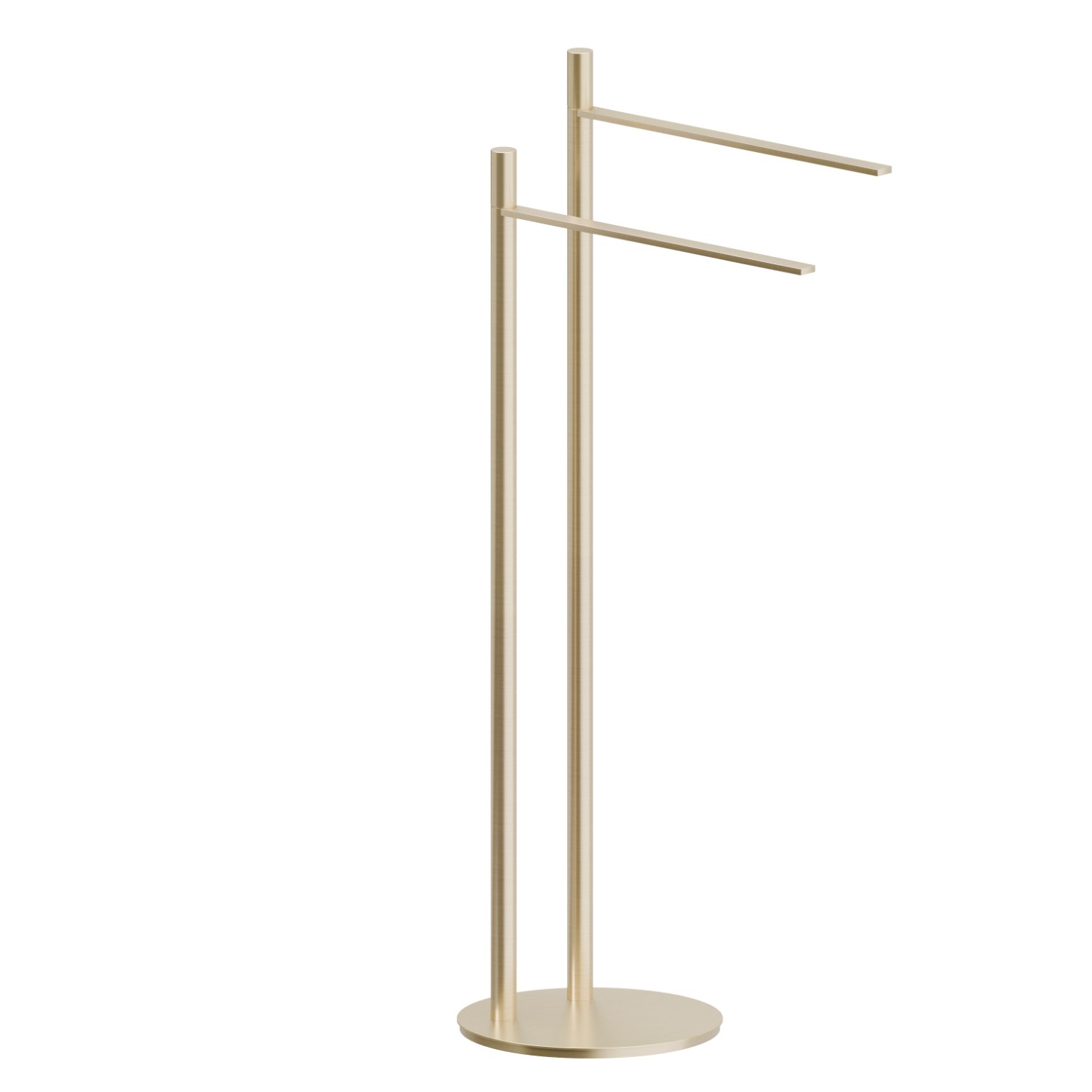 Freestanding towel holder - finish PVD Brushed Gold